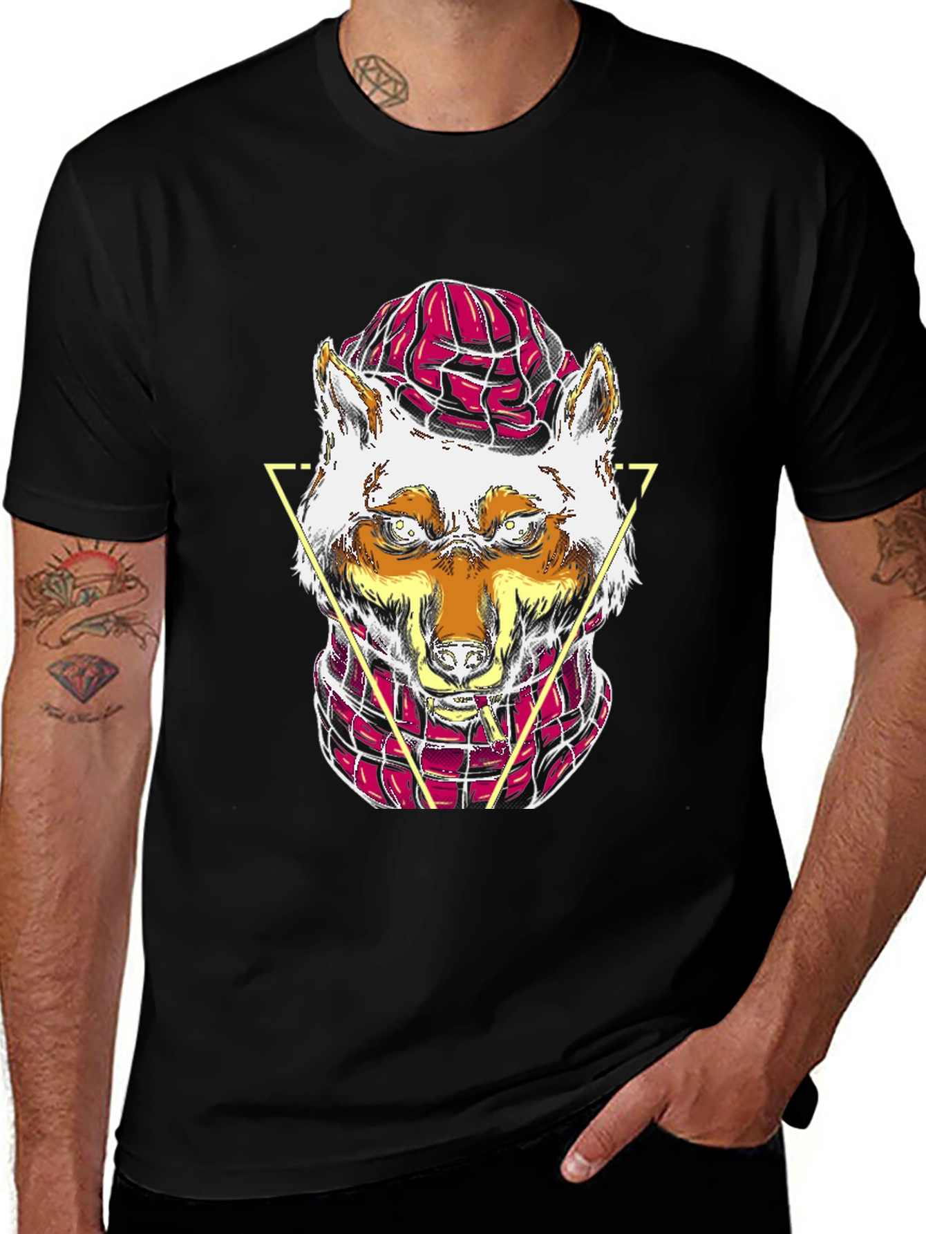 Wolf Graphic Tee - Cool & Edgy Design