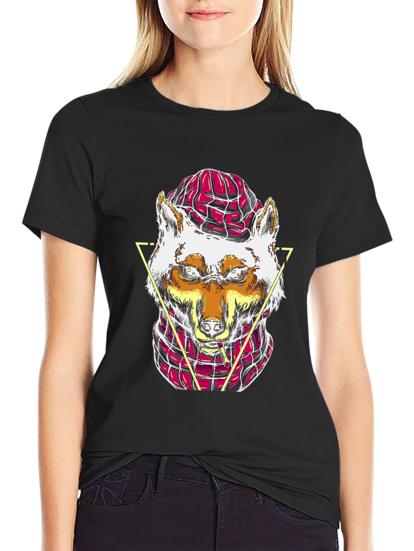 Wolf Graphic Tee - Cool & Edgy Design