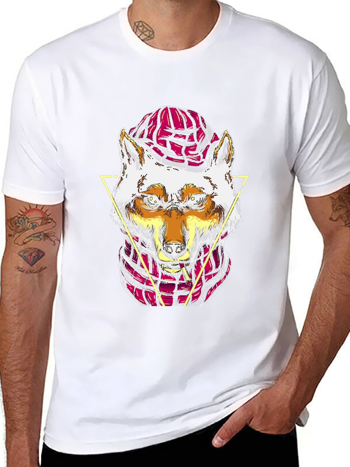 Wolf Graphic Tee - Cool & Edgy Design