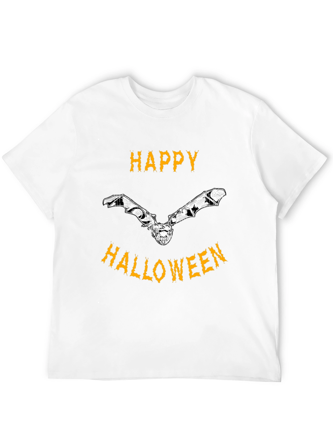 Happy Halloween Bat Graphic Tee