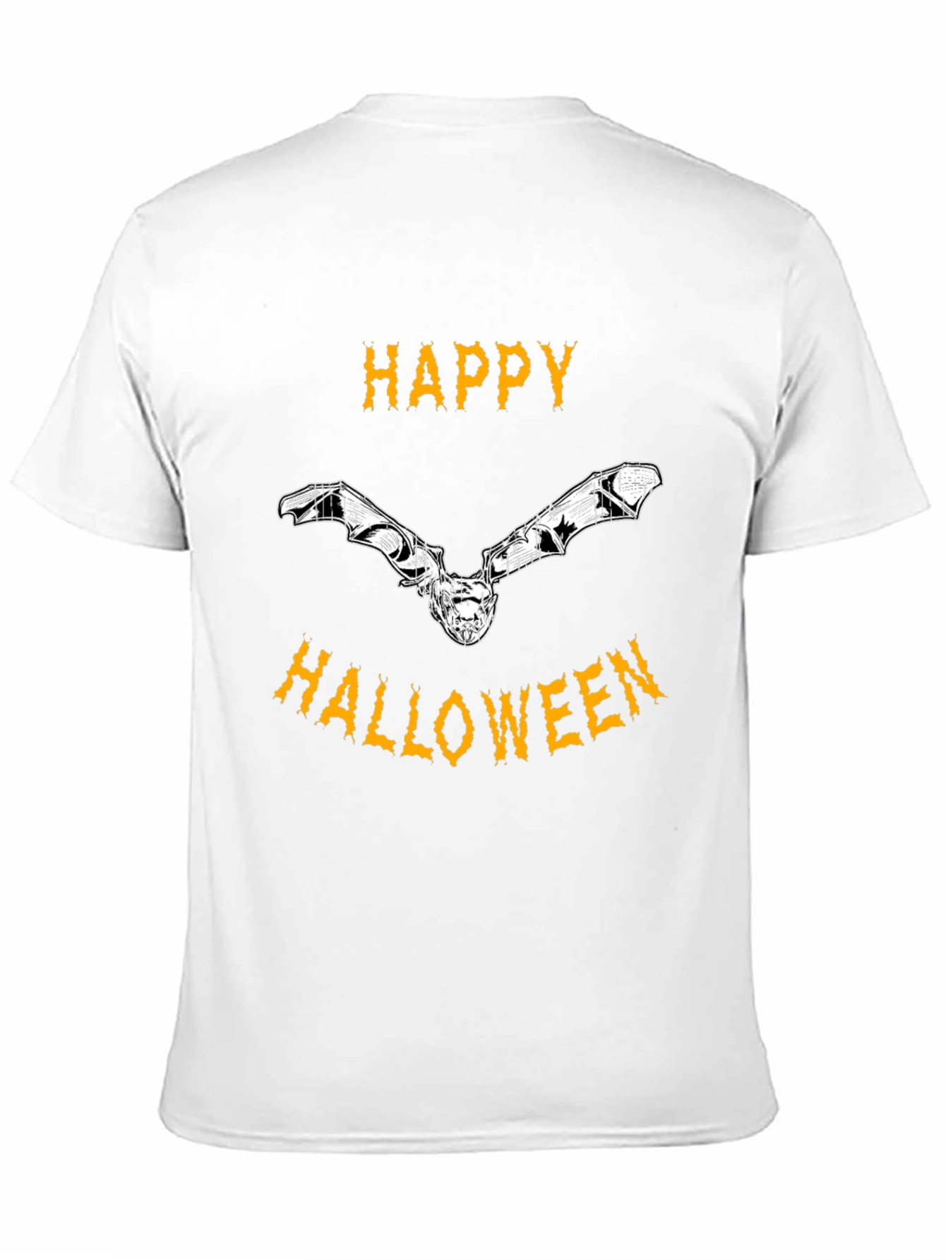 Happy Halloween Bat Graphic Tee