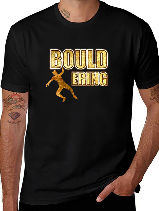 Bouldering T-Shirt - Rock Climbing Design