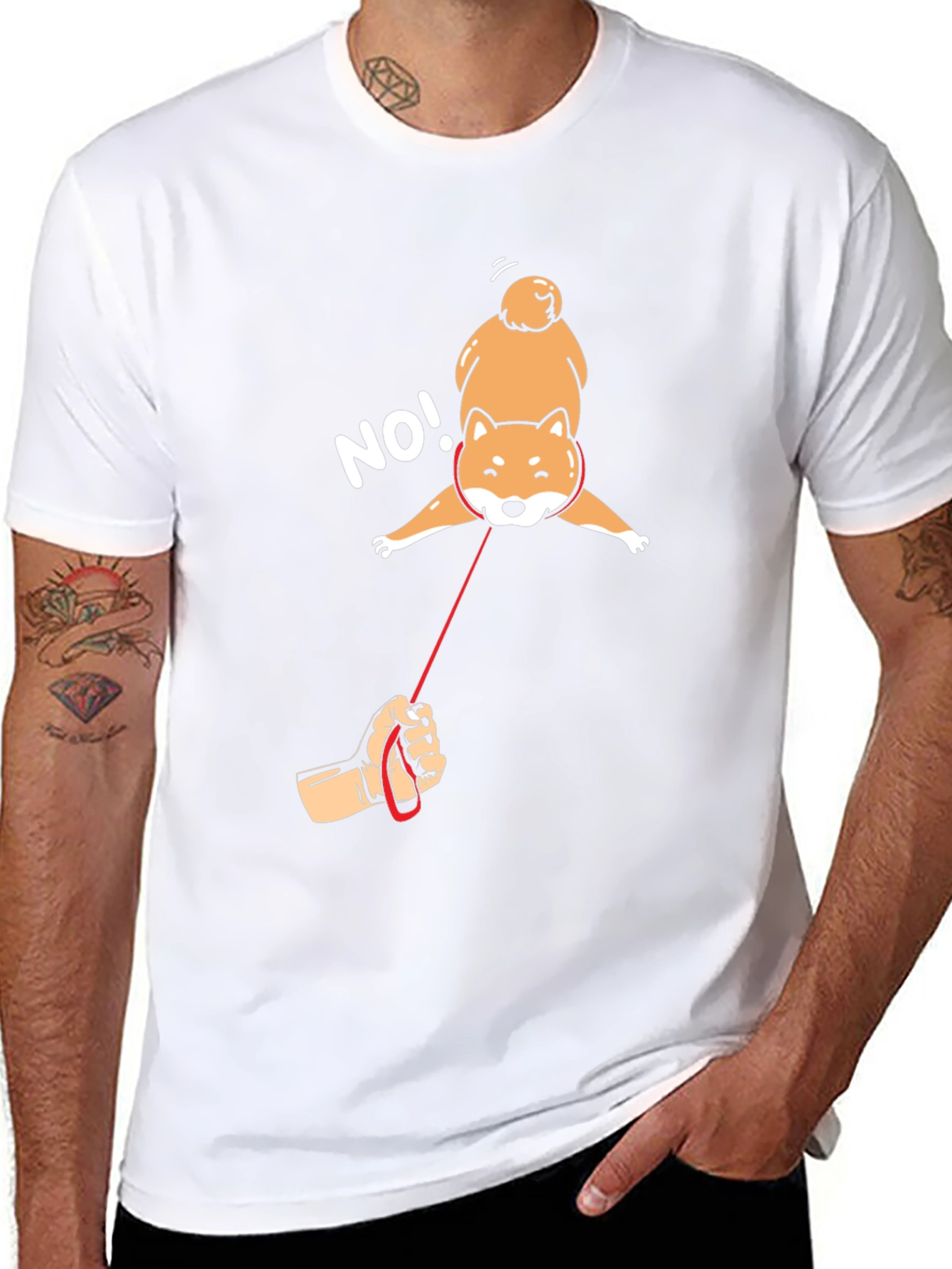 Stubborn Shiba Inu T-Shirt - Funny Dog Design