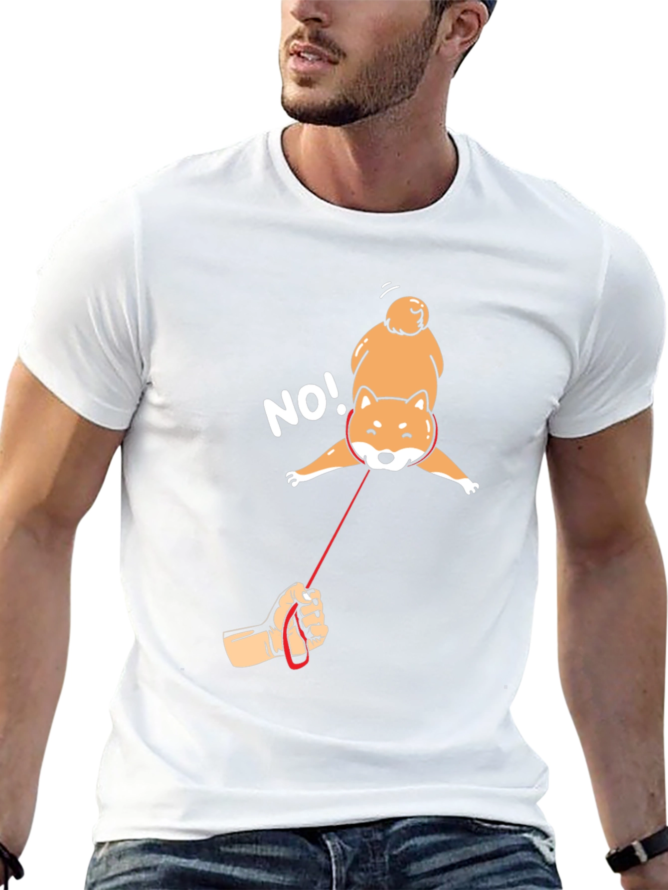 Stubborn Shiba Inu T-Shirt - Funny Dog Design