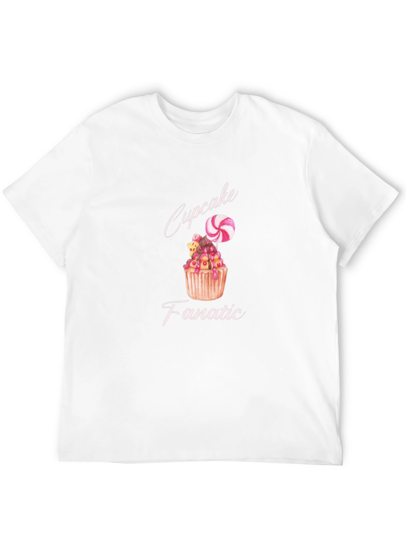 Cupcake Fanatic Black T-Shirt