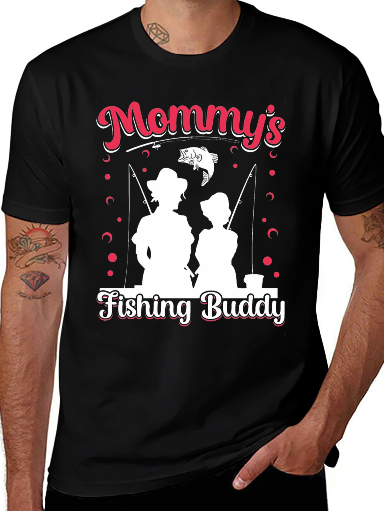 Mommys Fishing Buddy T-Shirt