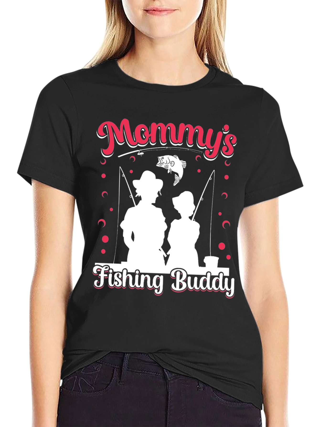 Mommys Fishing Buddy T-Shirt