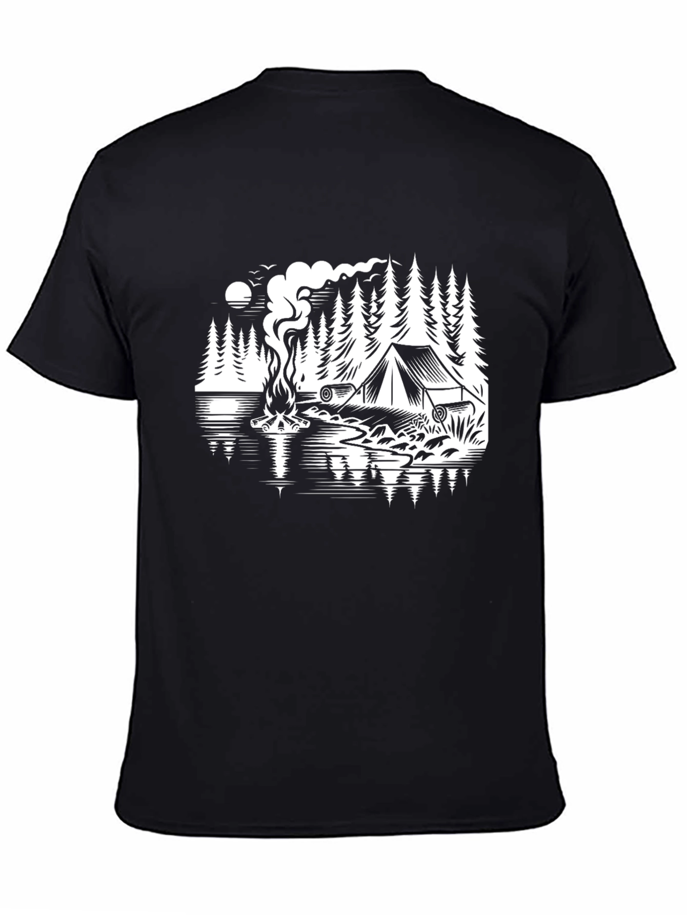 Camping Graphic Tee - Nature Adventure Shirt