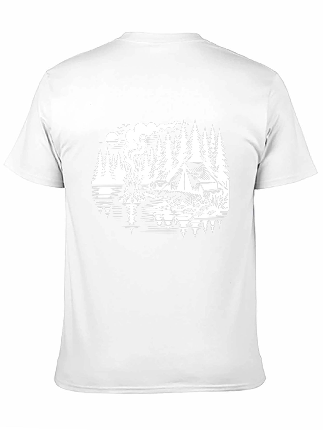 Camping Graphic Tee - Nature Adventure Shirt