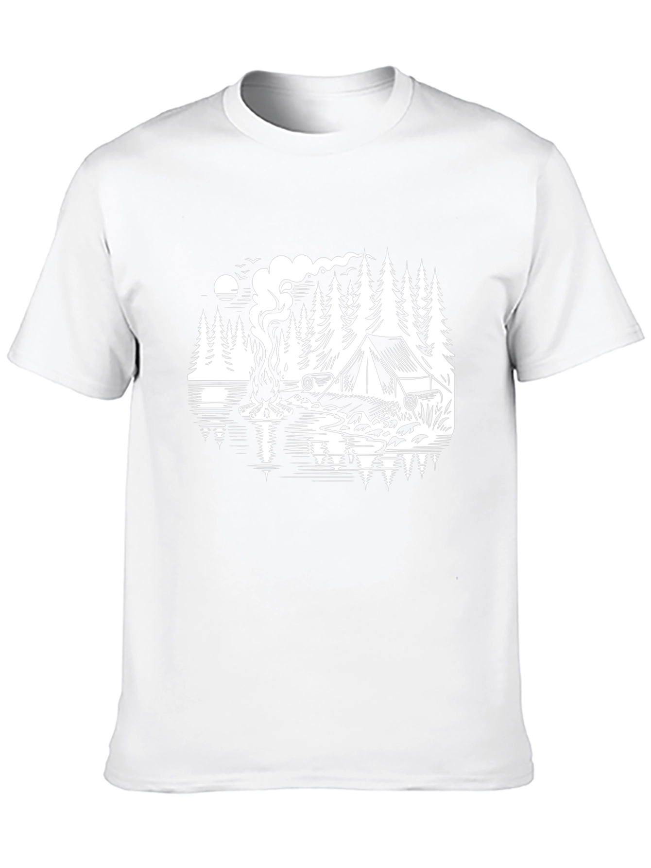 Camping Graphic Tee - Nature Adventure Shirt