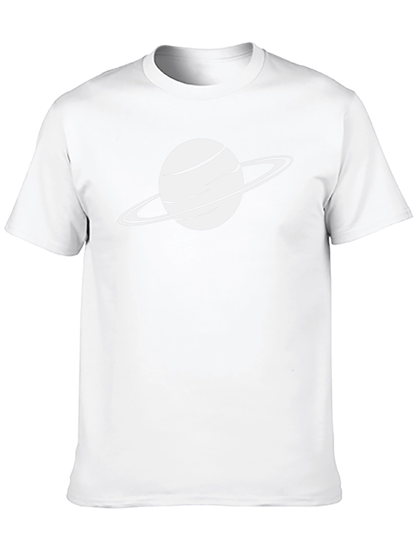 Saturn Graphic Tee - Space Saturn T-Shirt