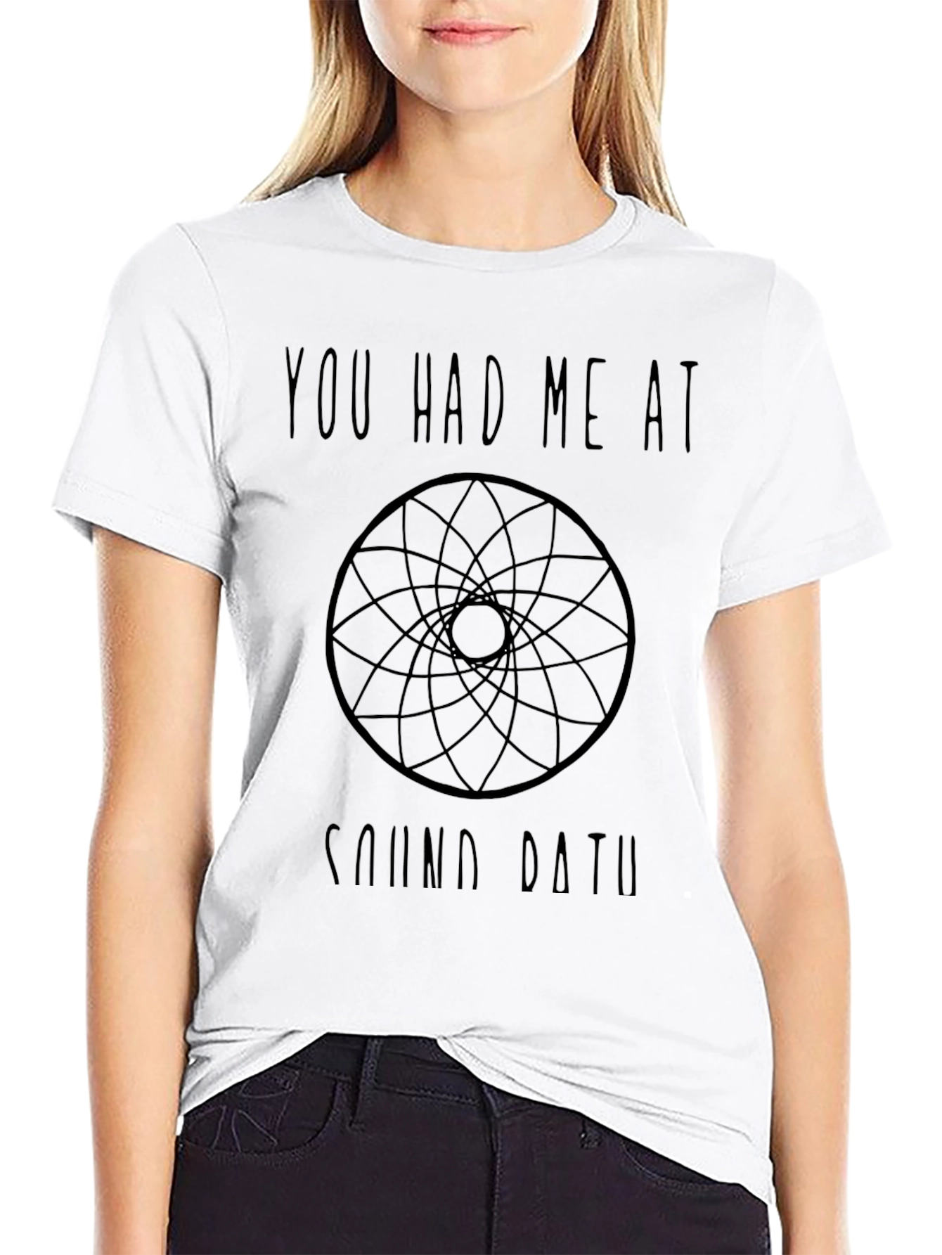 You Had Me At Sound Bath Black T-Shirt