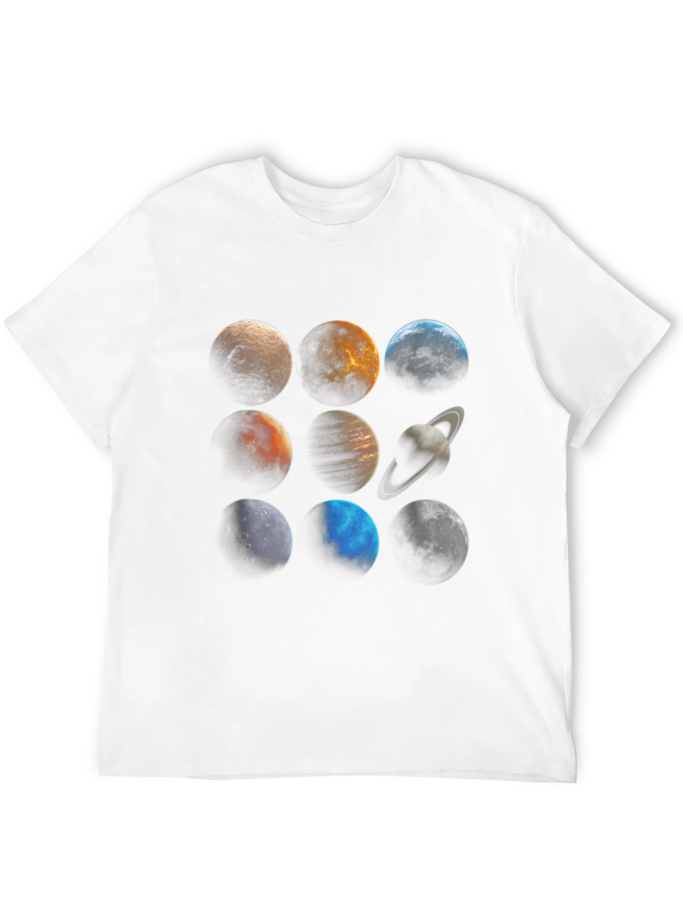 Planetary System Graphic Tee - Unisex Black T-Shirt