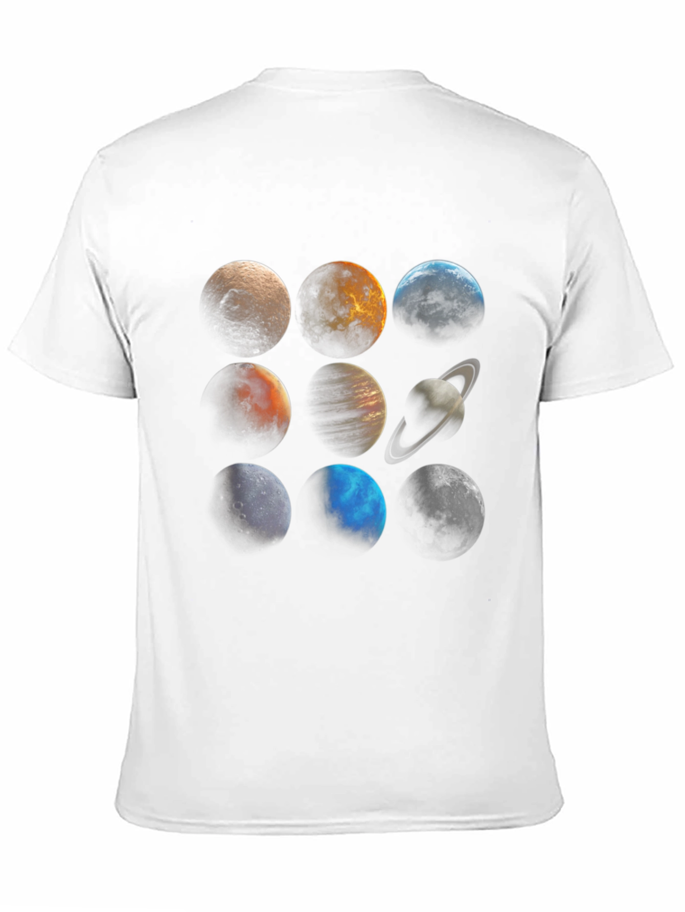 Planetary System Graphic Tee - Unisex Black T-Shirt