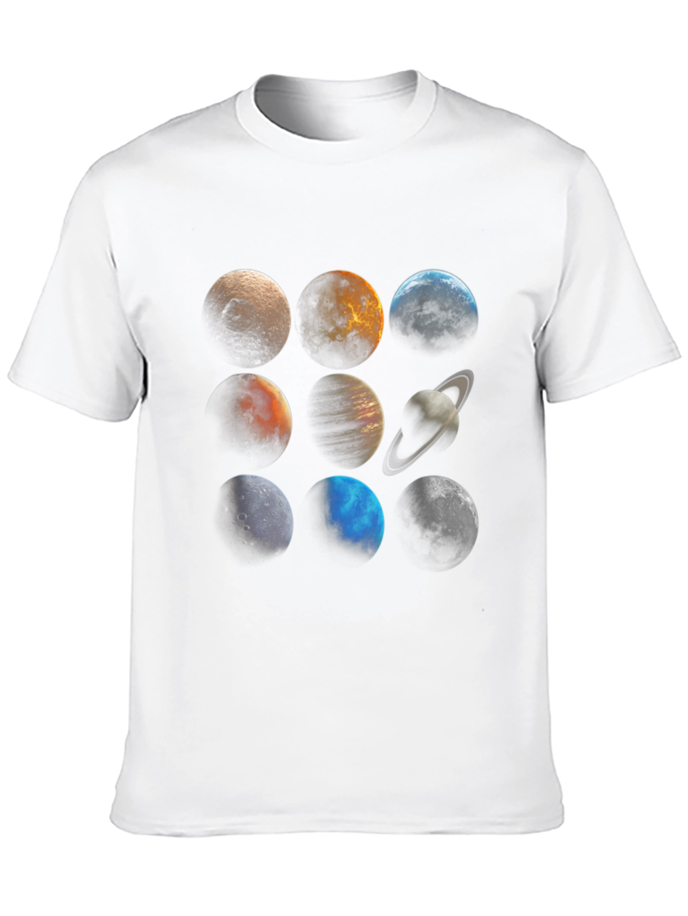 Planetary System Graphic Tee - Unisex Black T-Shirt