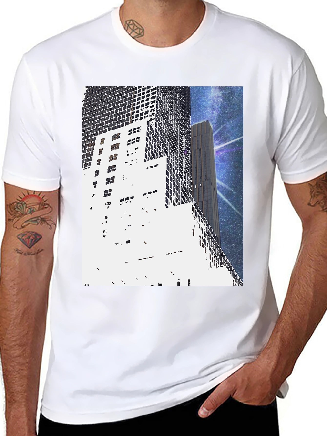 Modern Cityscape T-Shirt - Urban Style