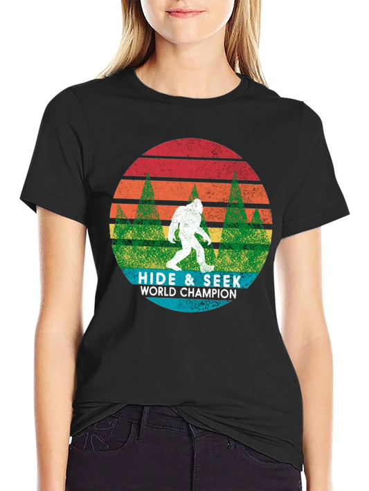Hide & Seek World Champion Bigfoot T-Shirt