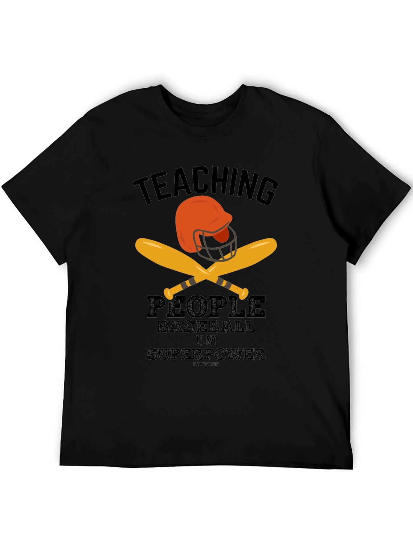 Teaching Baseball Superpower Graphic Tee