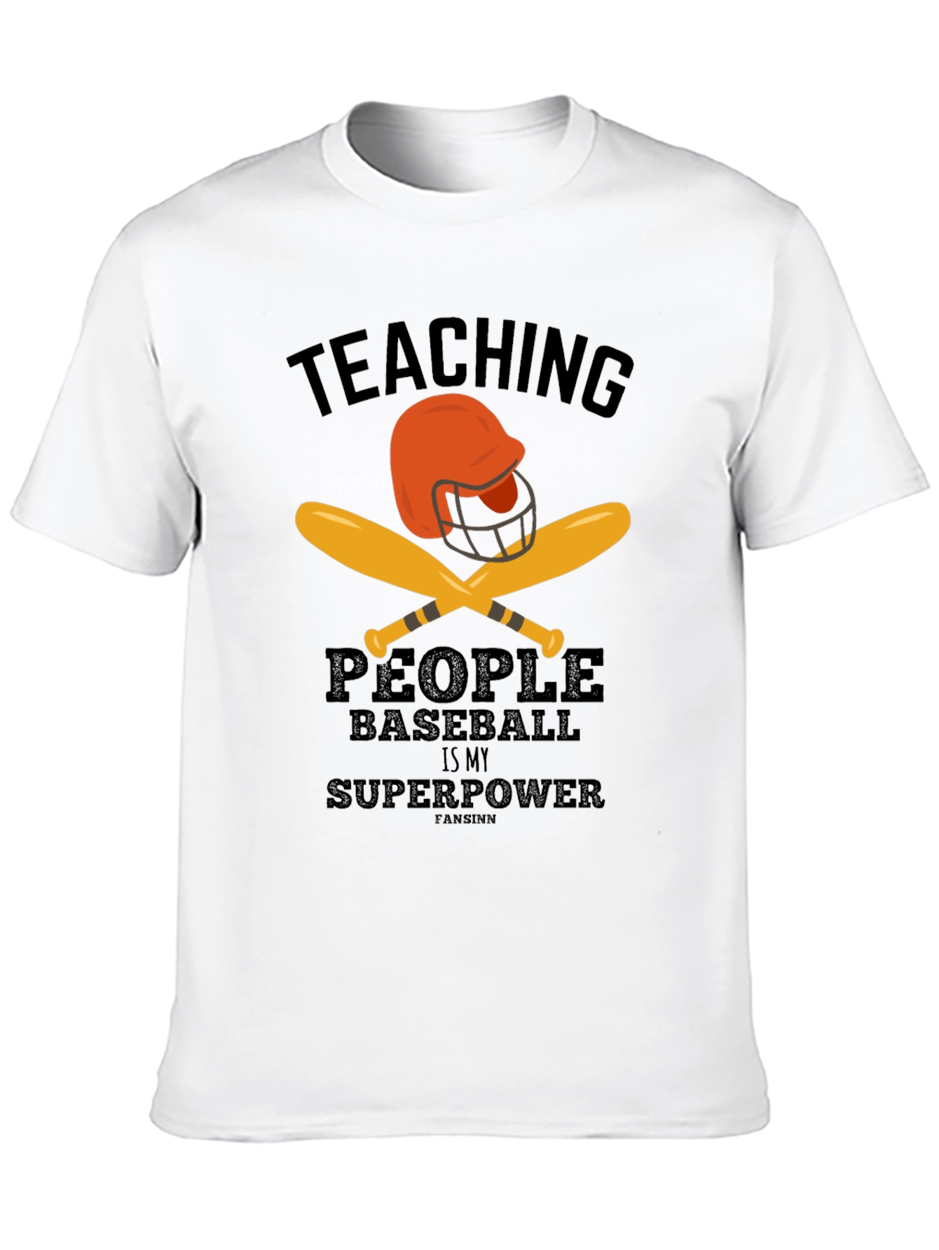 Teaching Baseball Superpower Graphic Tee