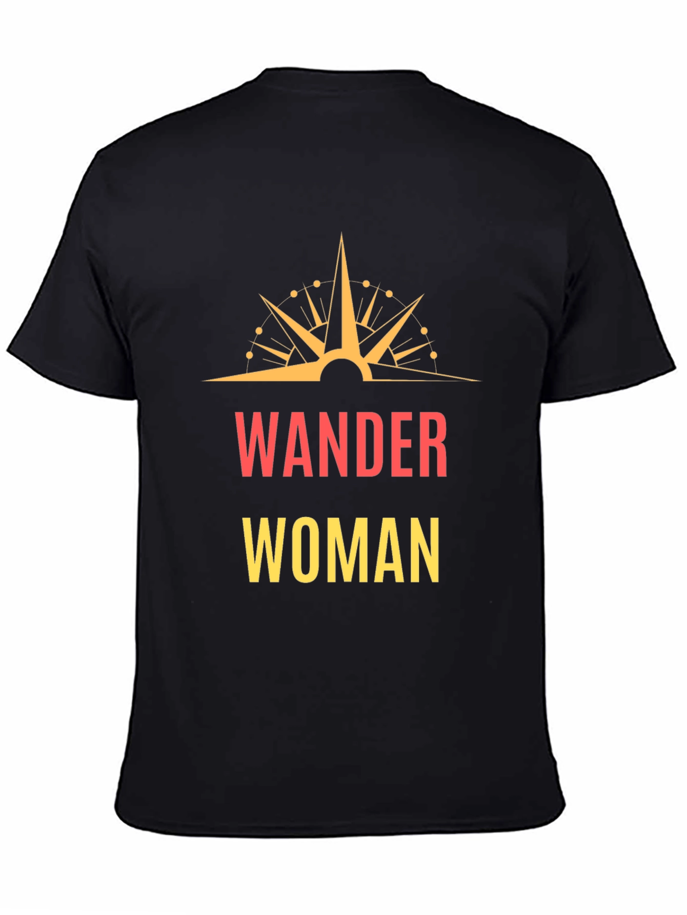 Wander Woman Graphic Tee - Black
