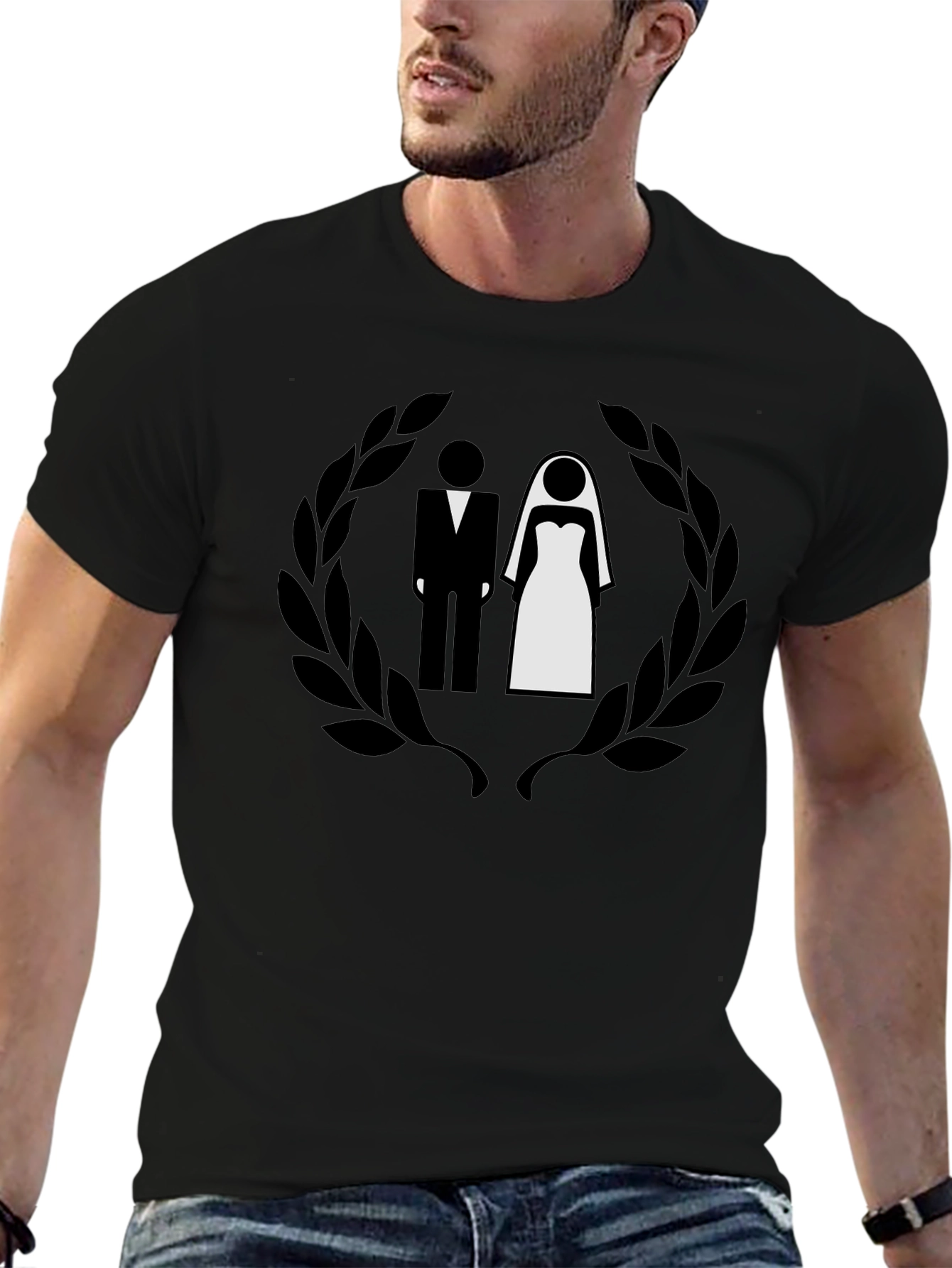 Bride and Groom Graphic Tee - Wedding Shirt