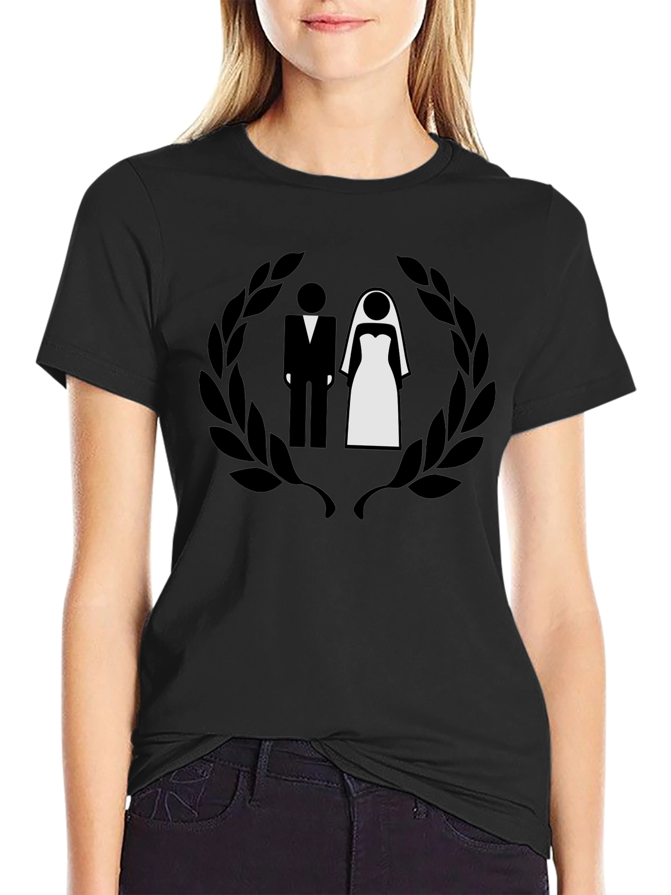 Bride and Groom Graphic Tee - Wedding Shirt