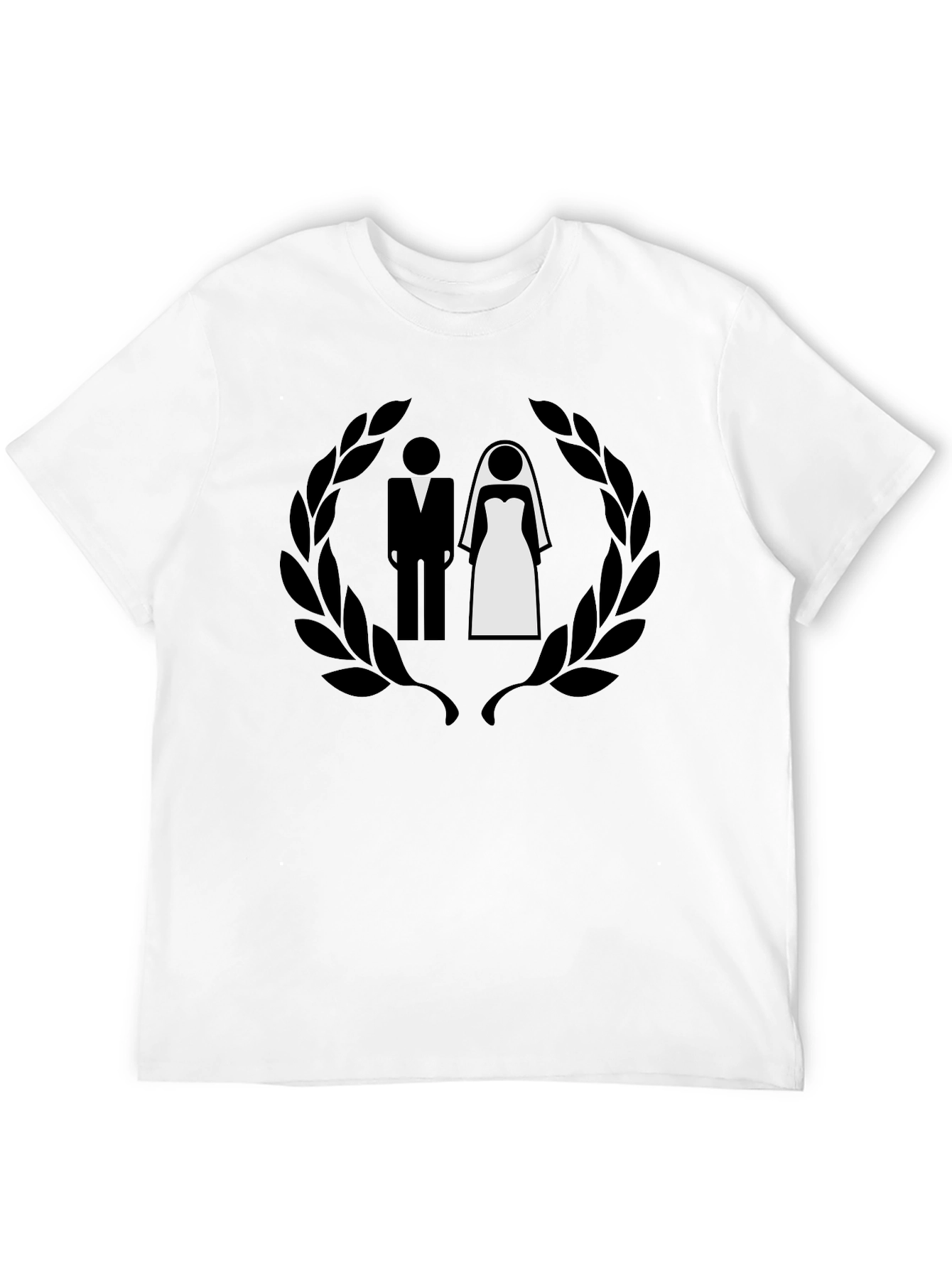 Bride and Groom Graphic Tee - Wedding Shirt