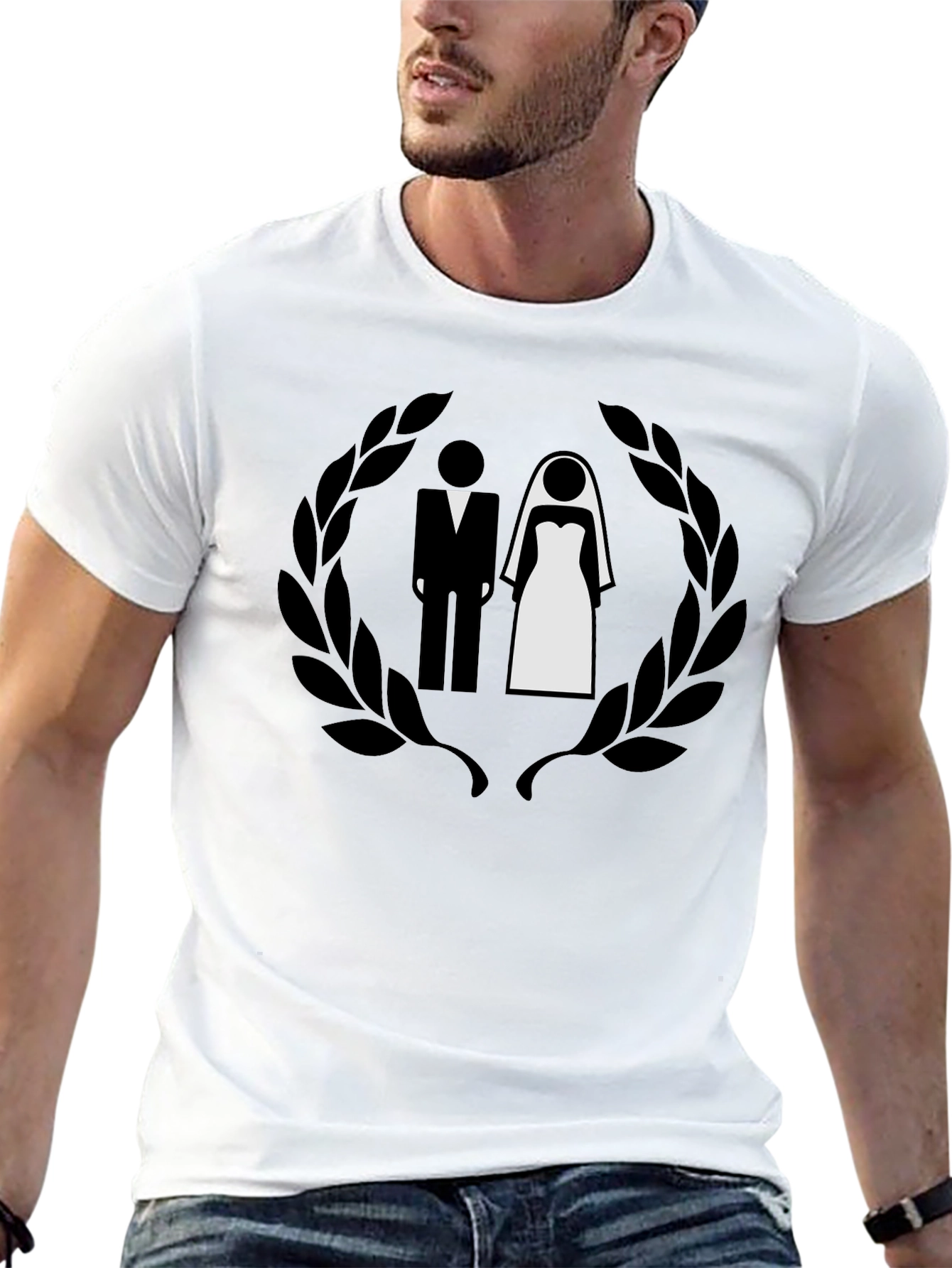 Bride and Groom Graphic Tee - Wedding Shirt