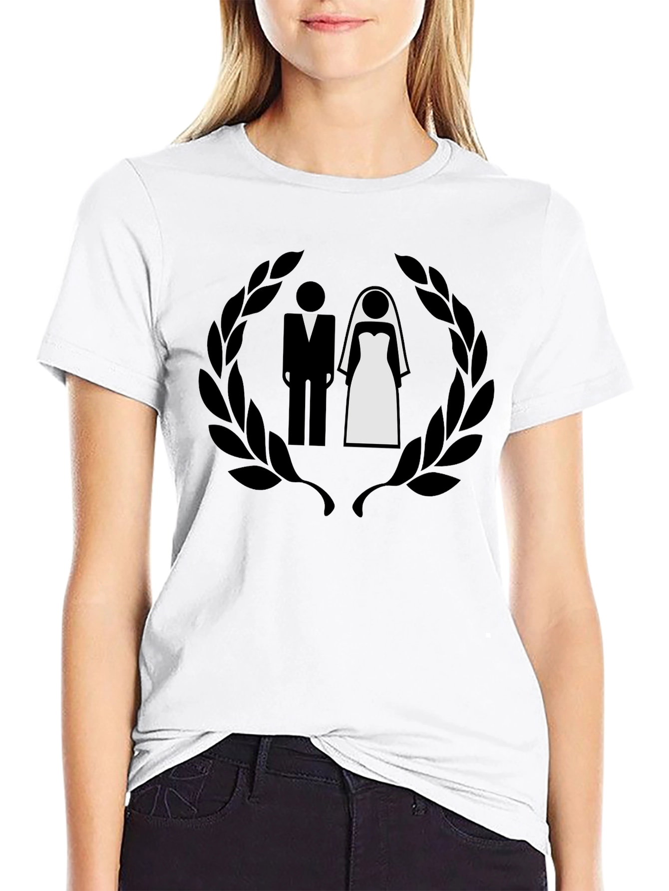 Bride and Groom Graphic Tee - Wedding Shirt