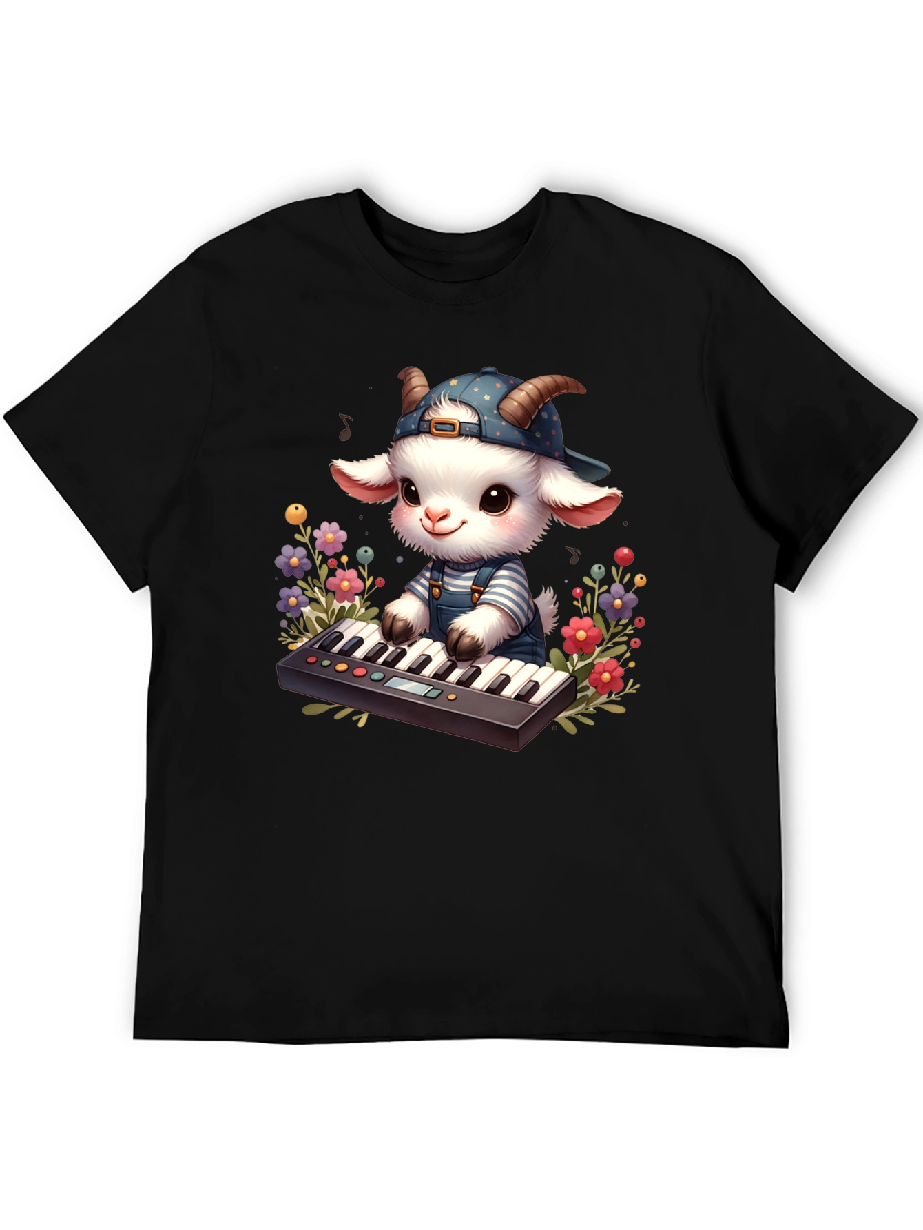 Goat Musician T-Shirt