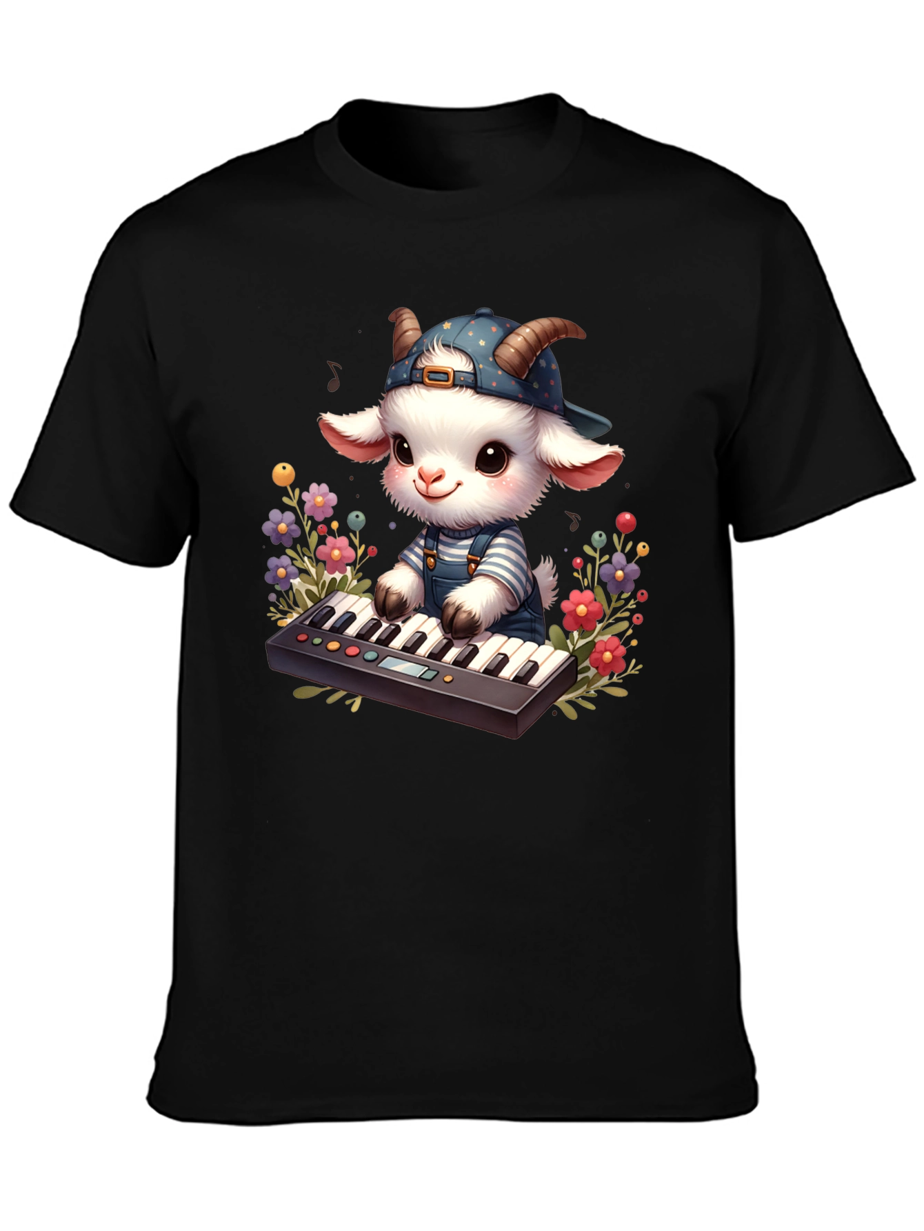Goat Musician T-Shirt