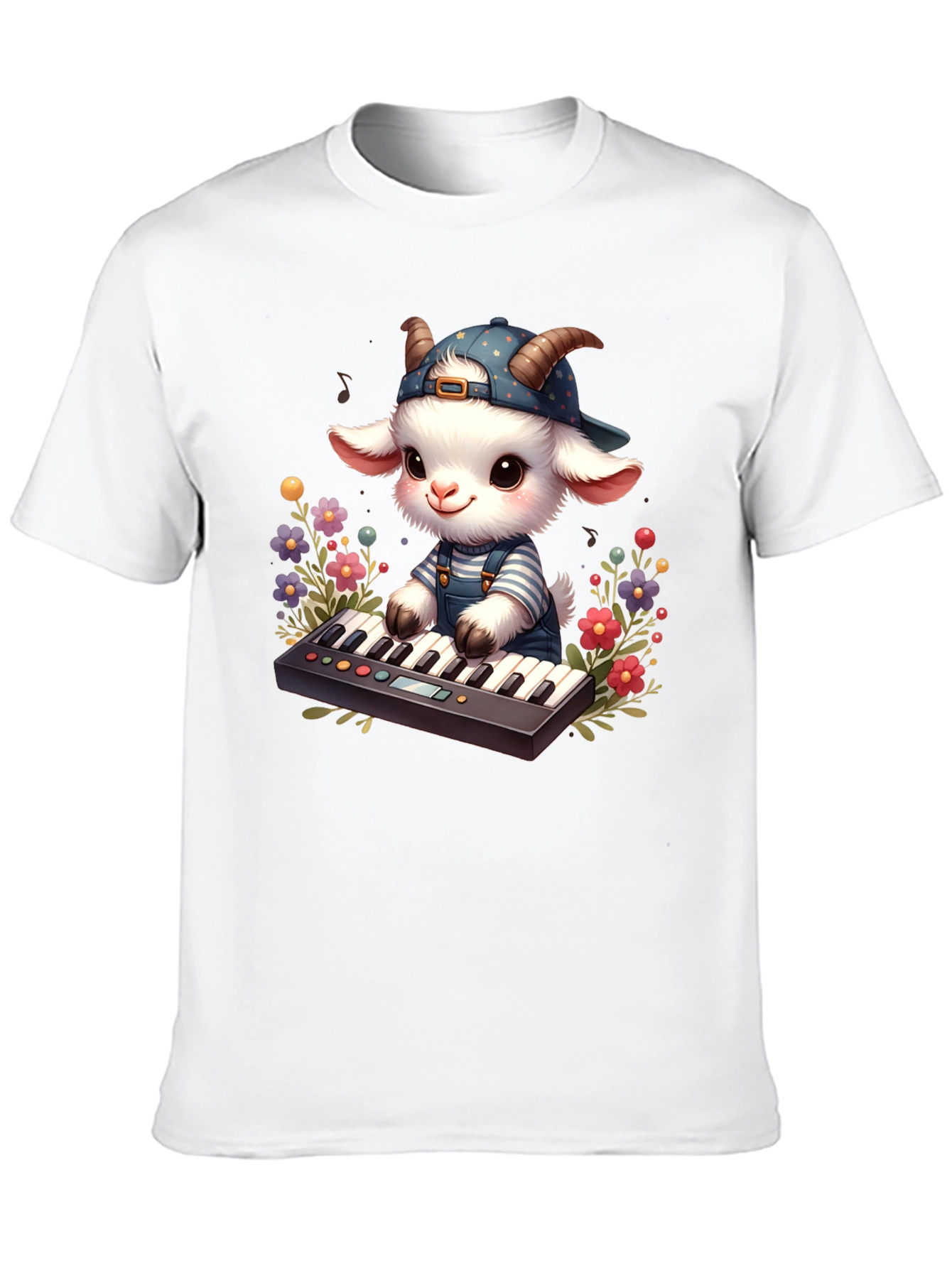 Goat Musician T-Shirt