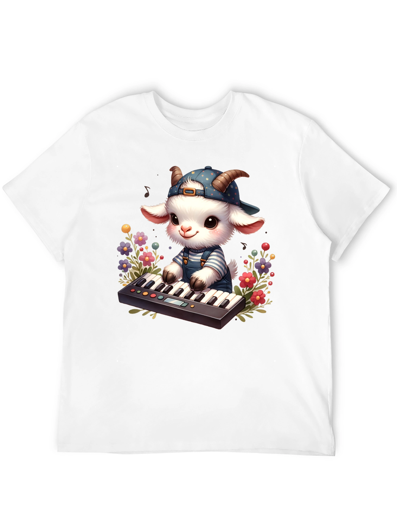 Goat Musician T-Shirt