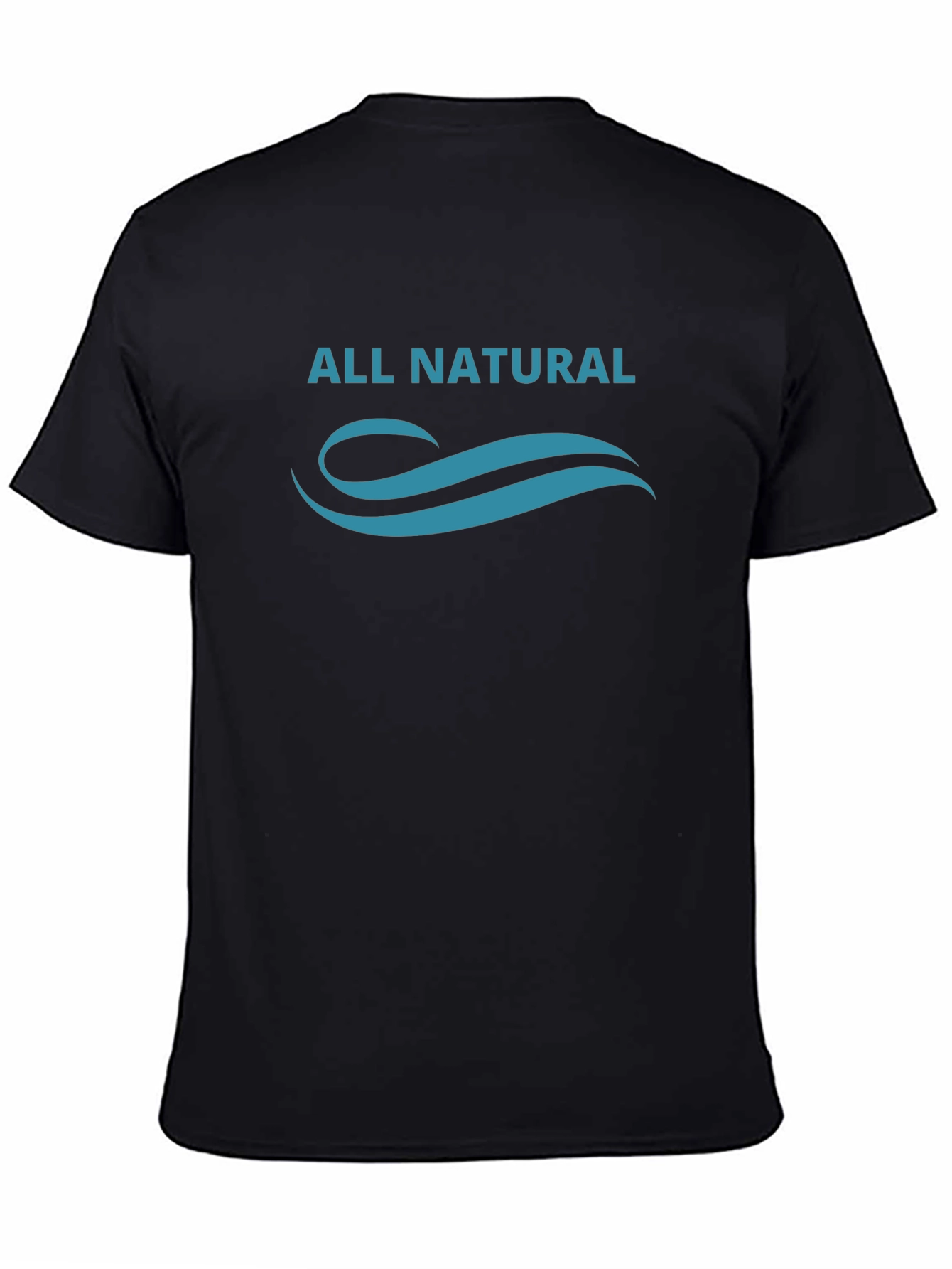 All Natural Black Graphic Tee