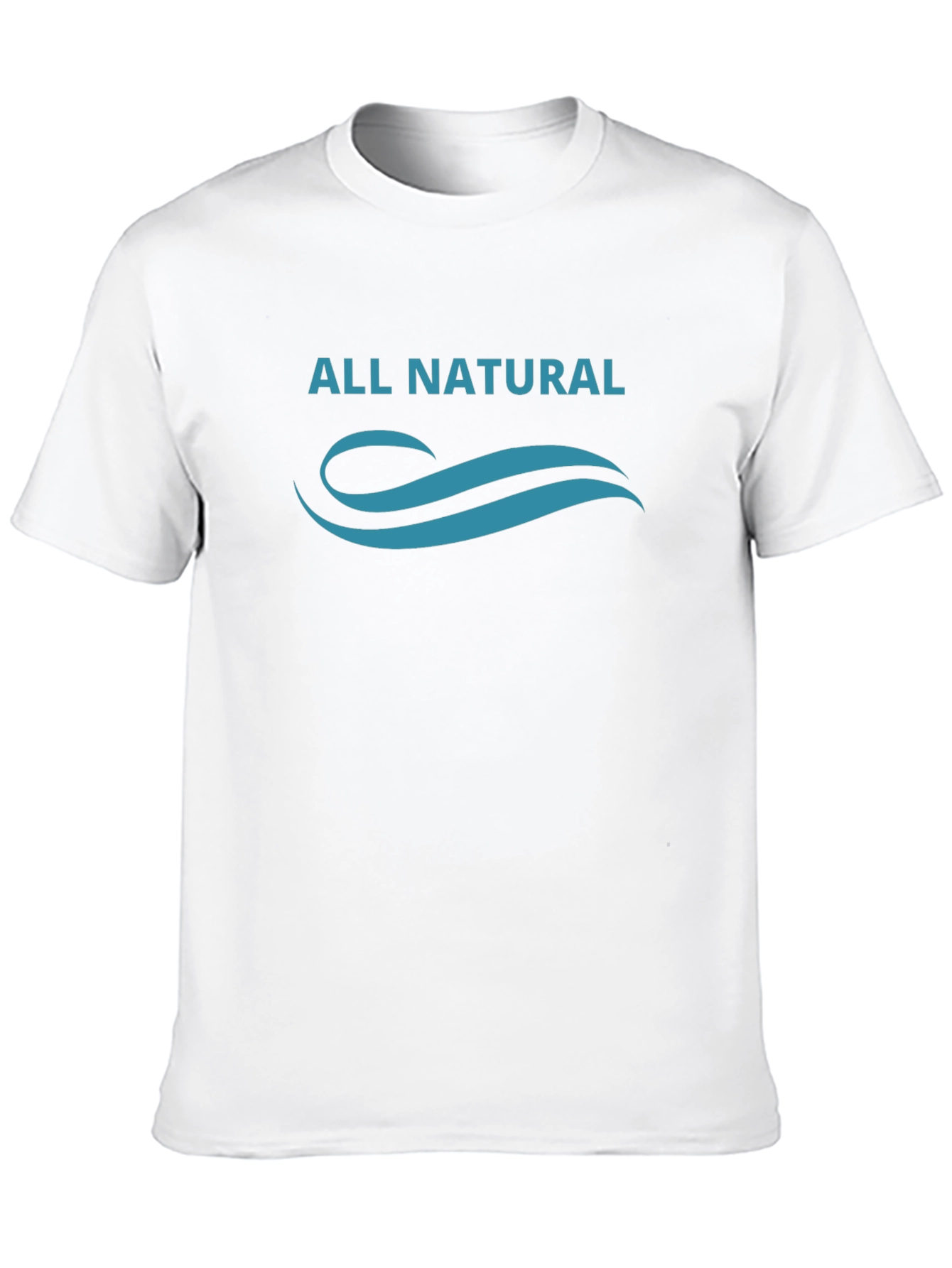 All Natural Black Graphic Tee