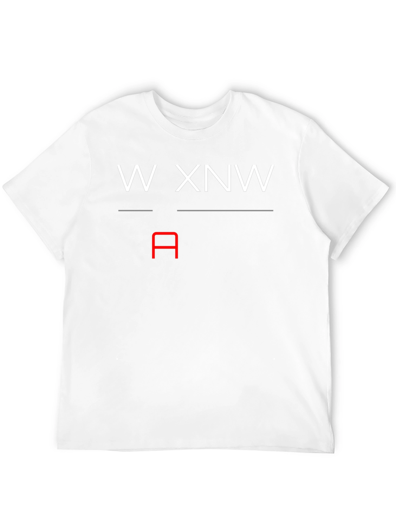 Modern Graphic Tee - W XNW Design