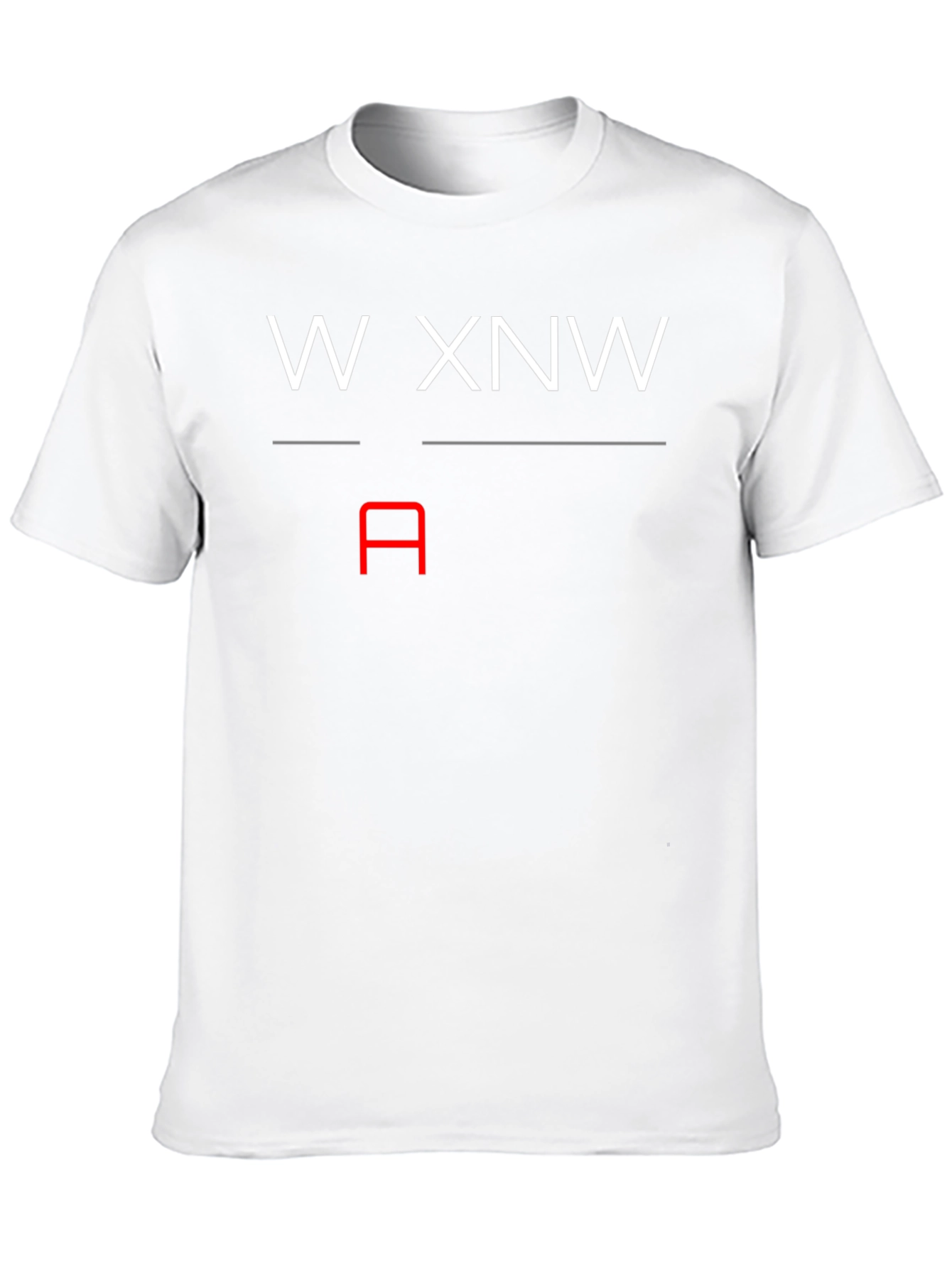 Modern Graphic Tee - W XNW Design