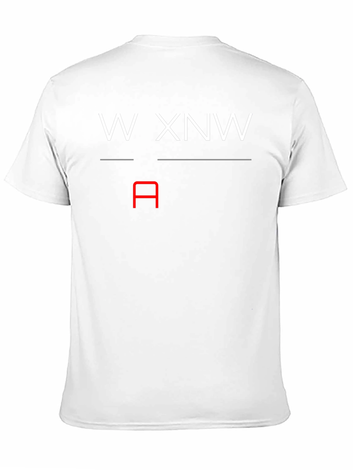 Modern Graphic Tee - W XNW Design