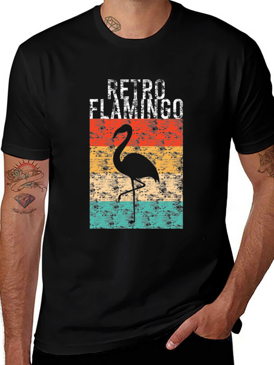 Retro Flamingo Graphic Tee