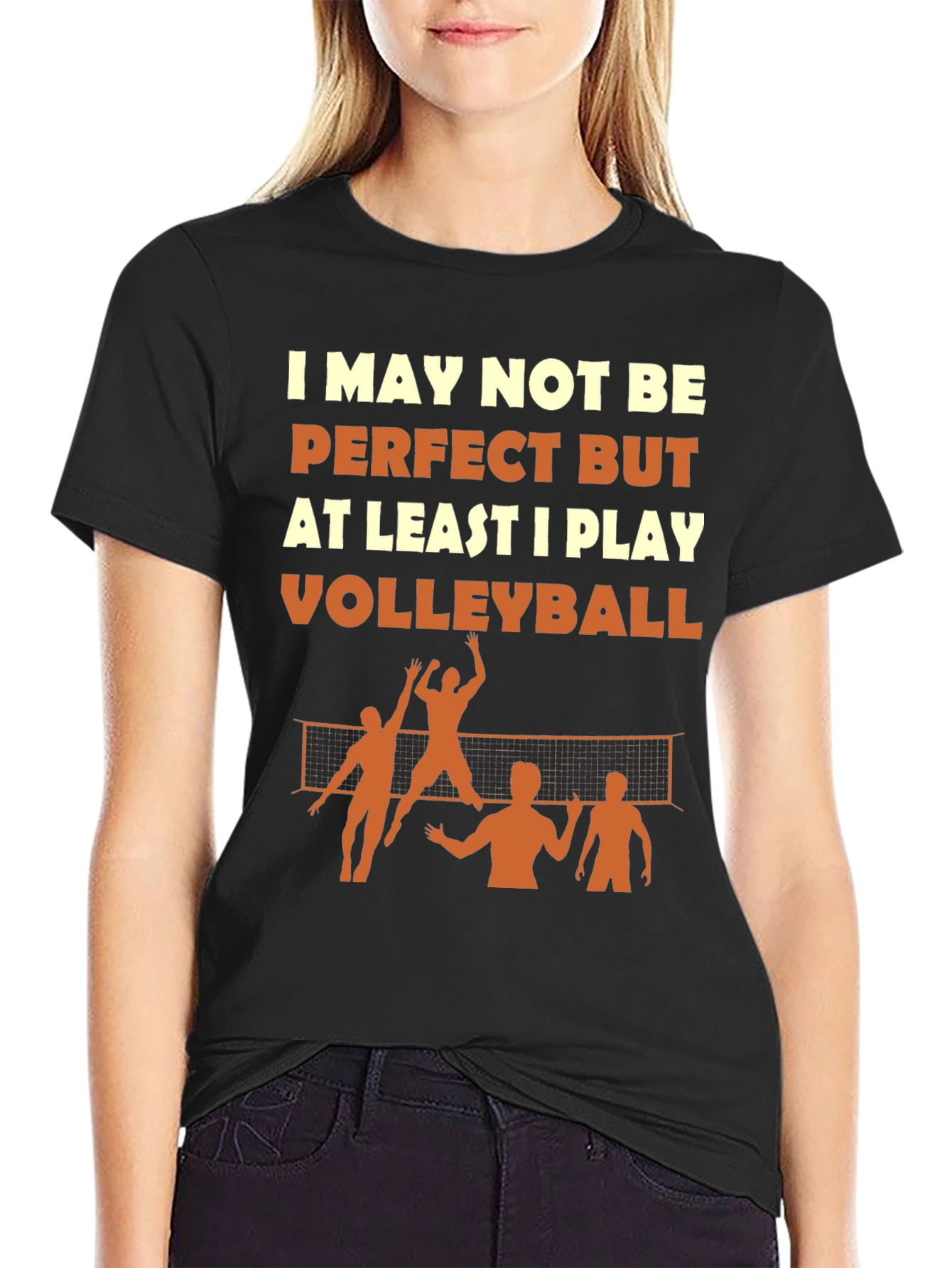 Volleyball Player Graphic T-Shirt - Play Like A Pro