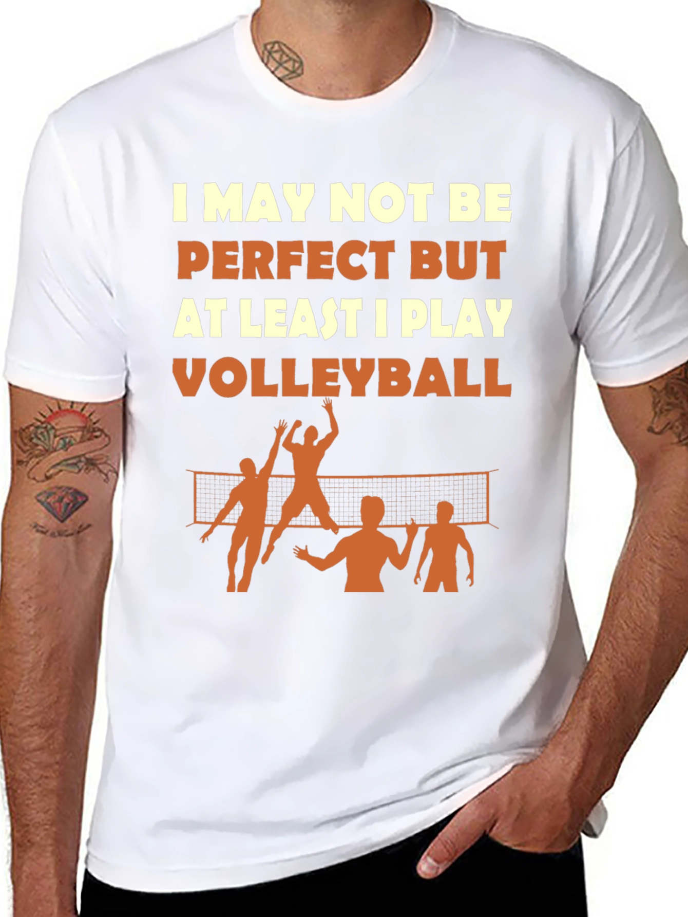 Volleyball Player Graphic T-Shirt - Play Like A Pro