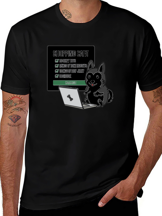 Dog Shopping Cart T-Shirt