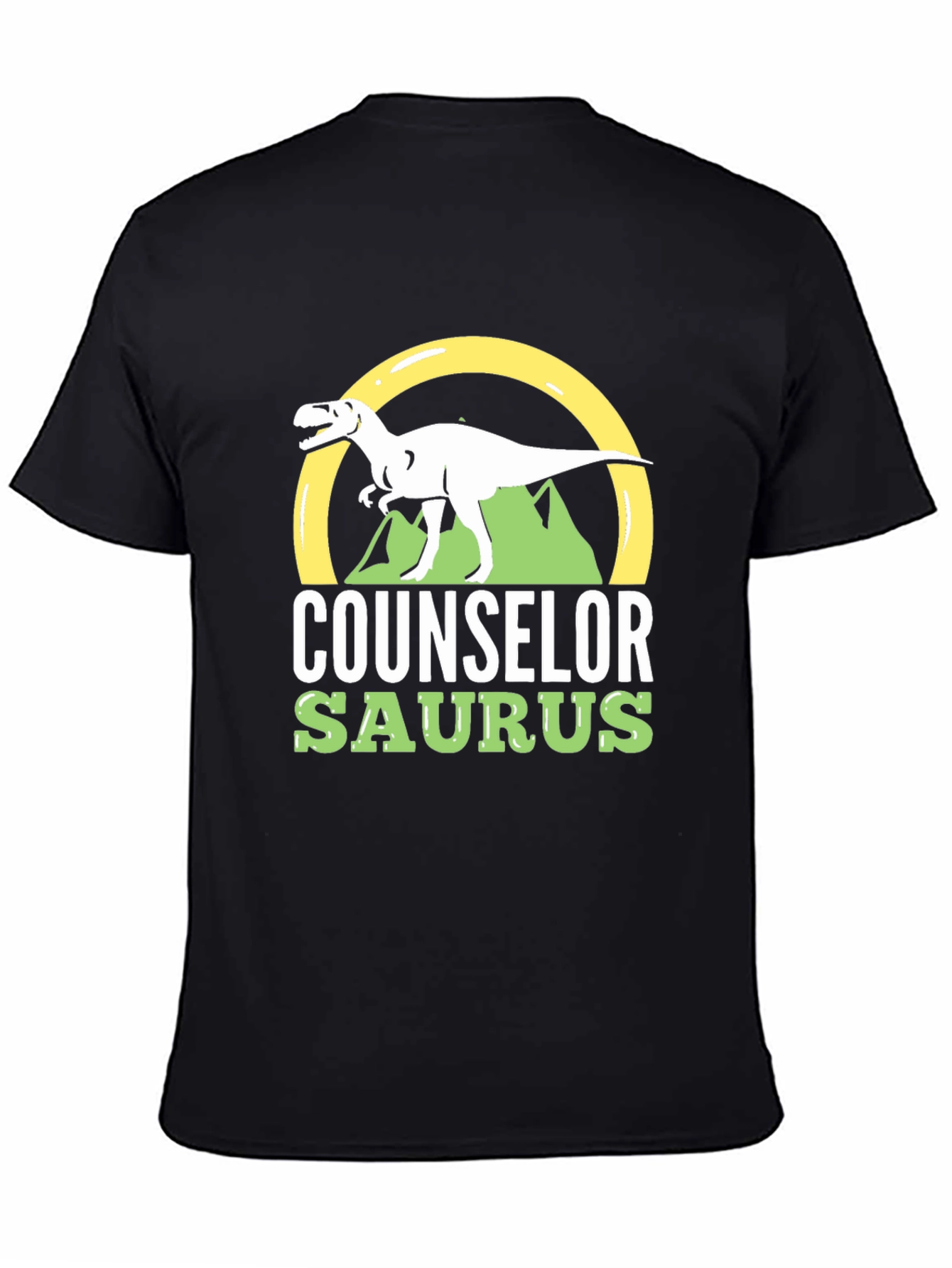 Counselor Saurus T-Shirt - Dinosaur Counselor Tee