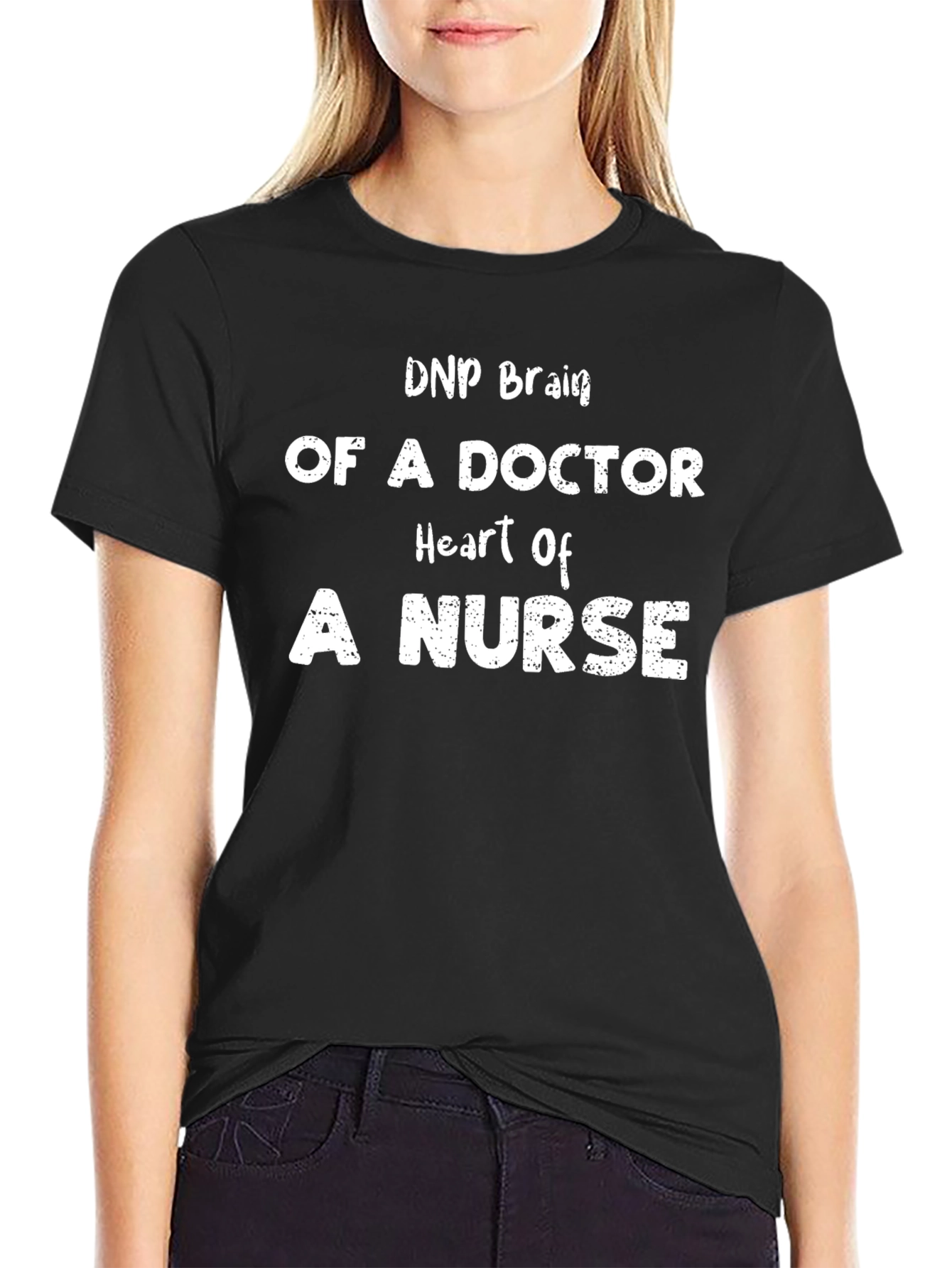 DNP Brain Doctor Nurse Funny T-Shirt