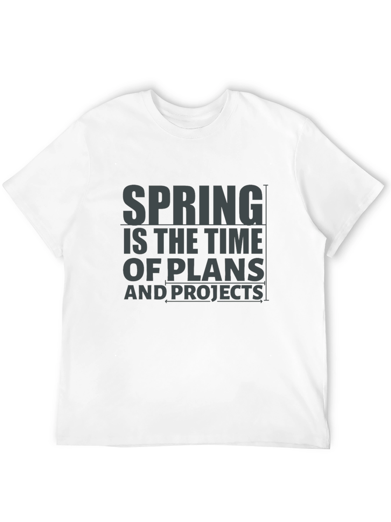 Spring Plans & Projects Graphic T-Shirt