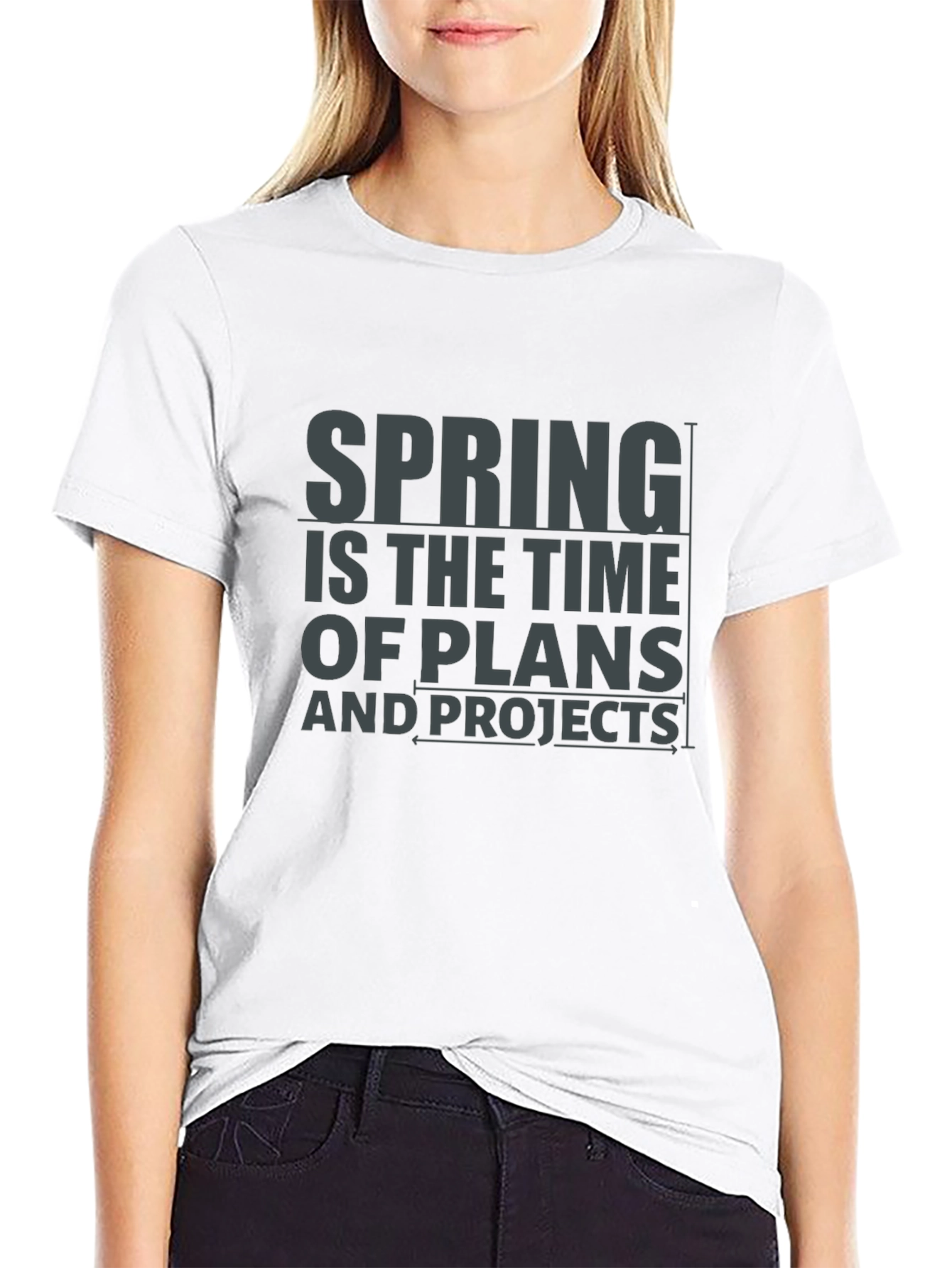 Spring Plans & Projects Graphic T-Shirt