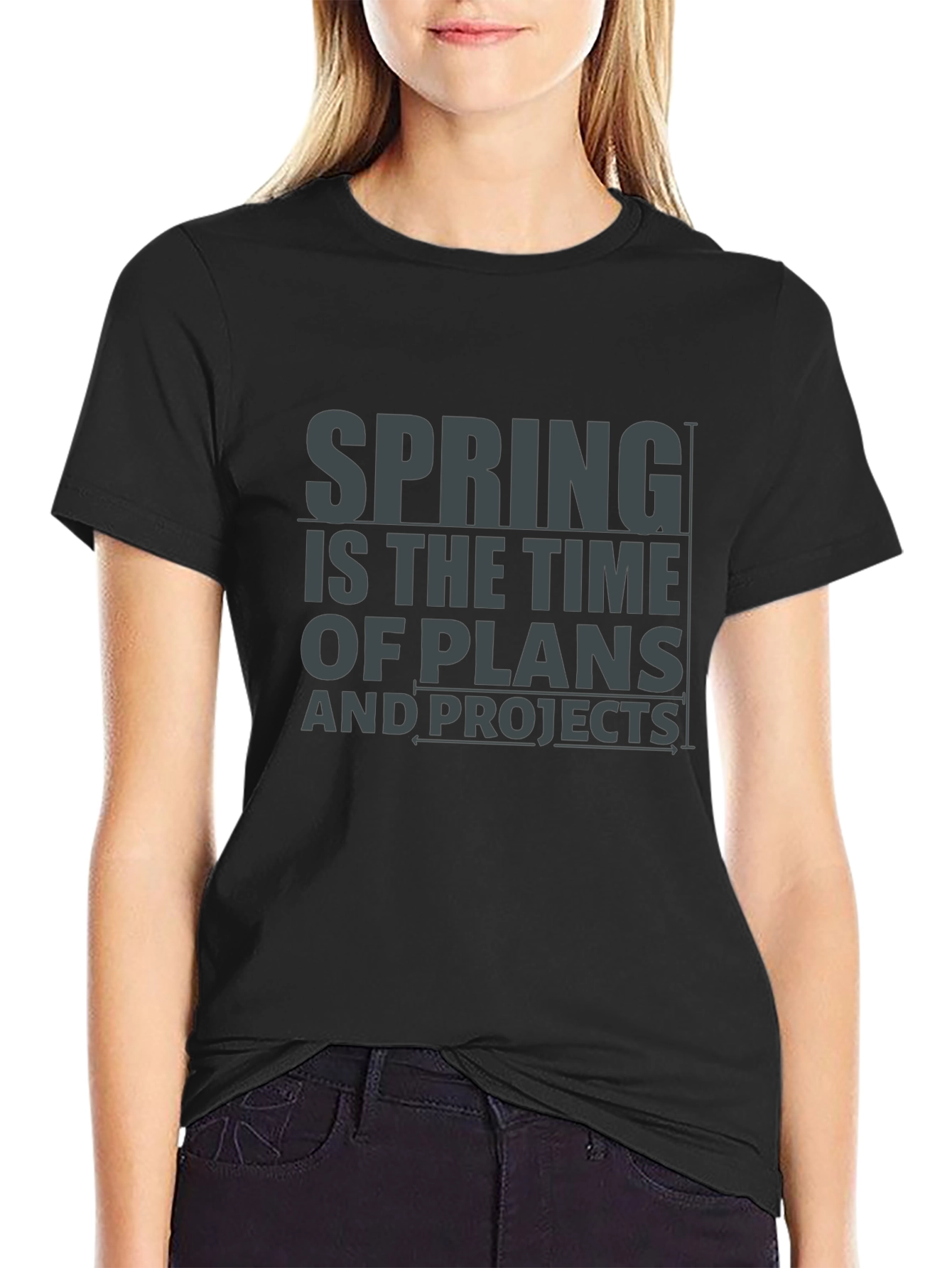 Spring Plans & Projects Graphic T-Shirt