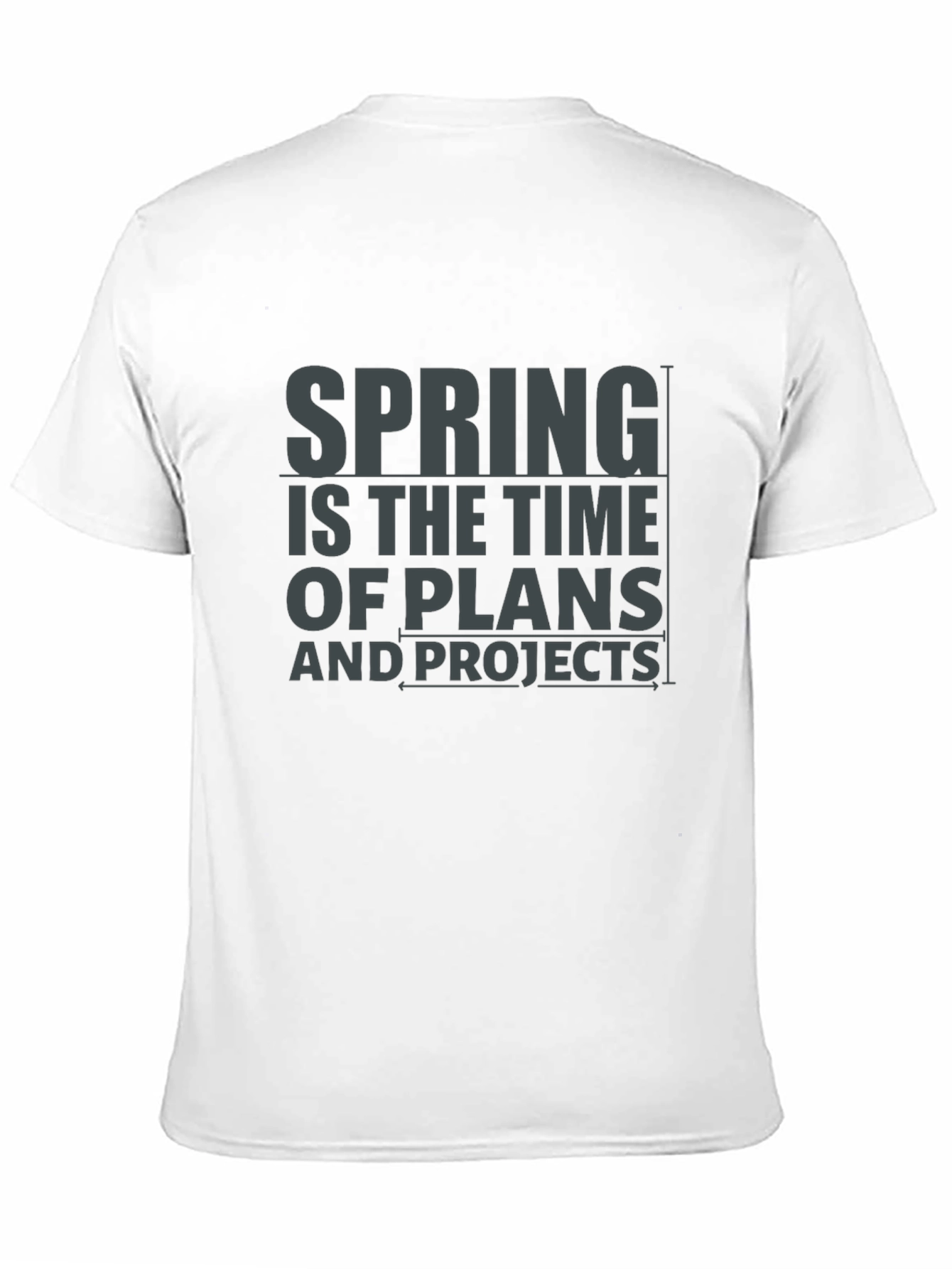 Spring Plans & Projects Graphic T-Shirt
