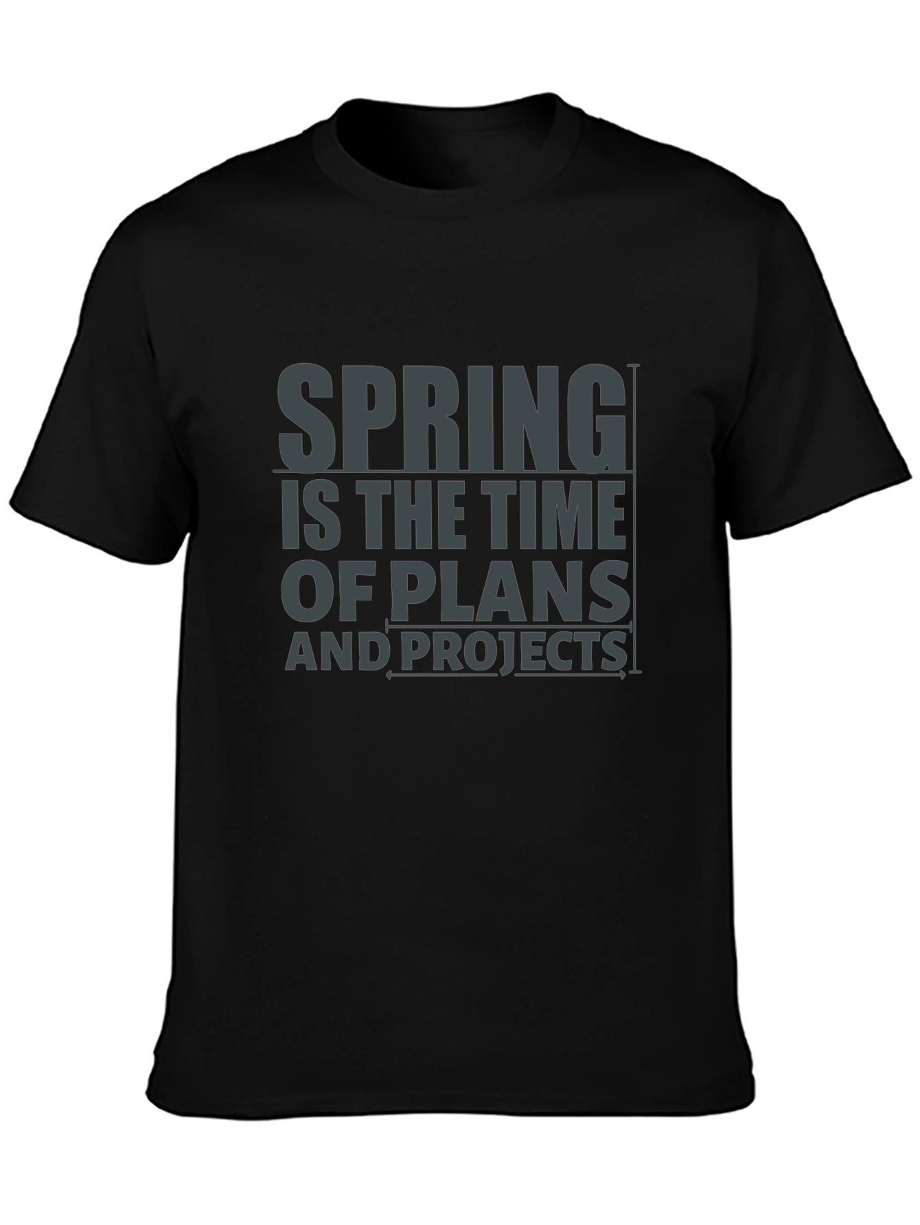 Spring Plans & Projects Graphic T-Shirt