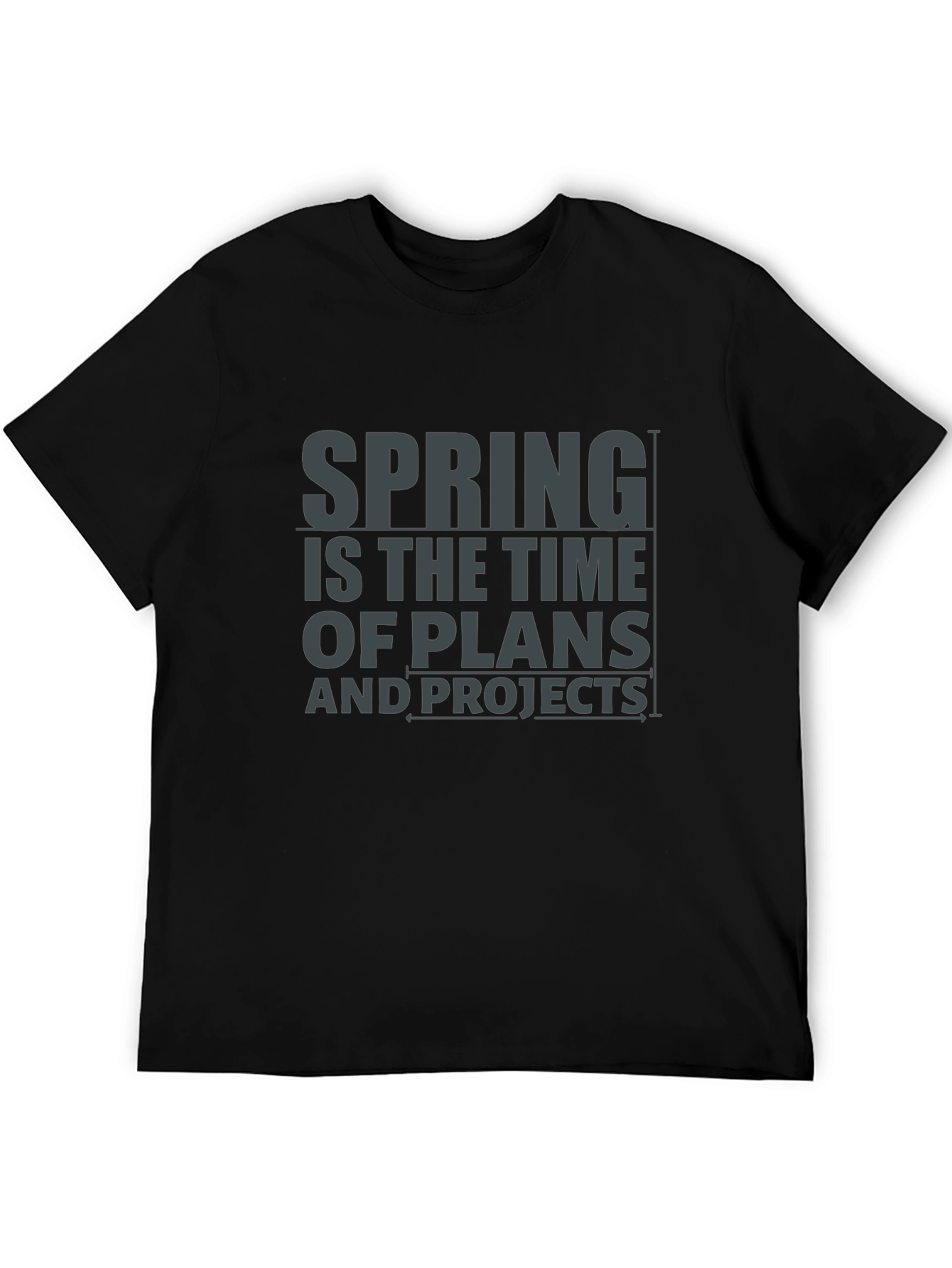 Spring Plans & Projects Graphic T-Shirt